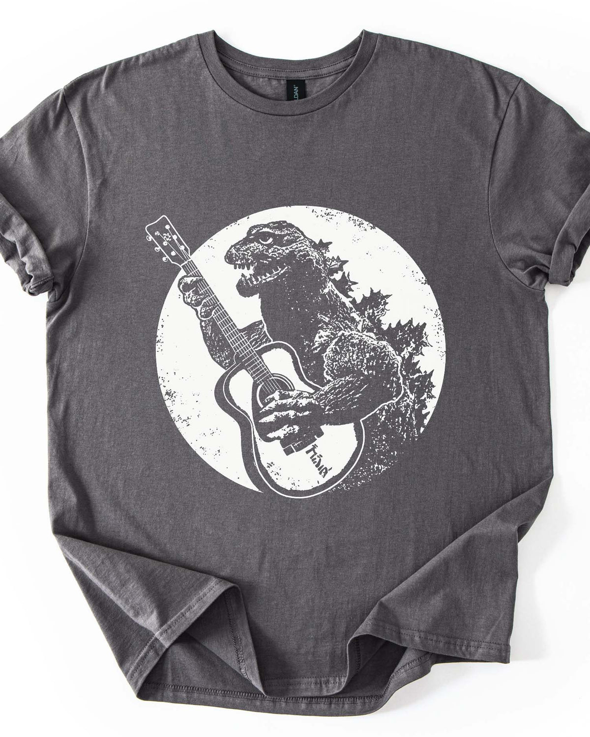 Dinosaur Playing Guitar Tee