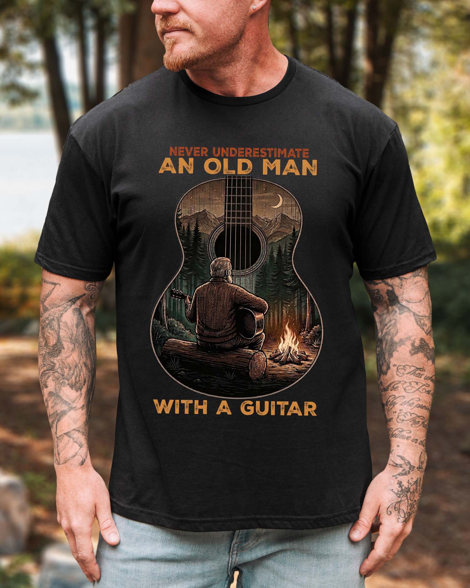 Classic Old Man & Guitar: Life Is Better