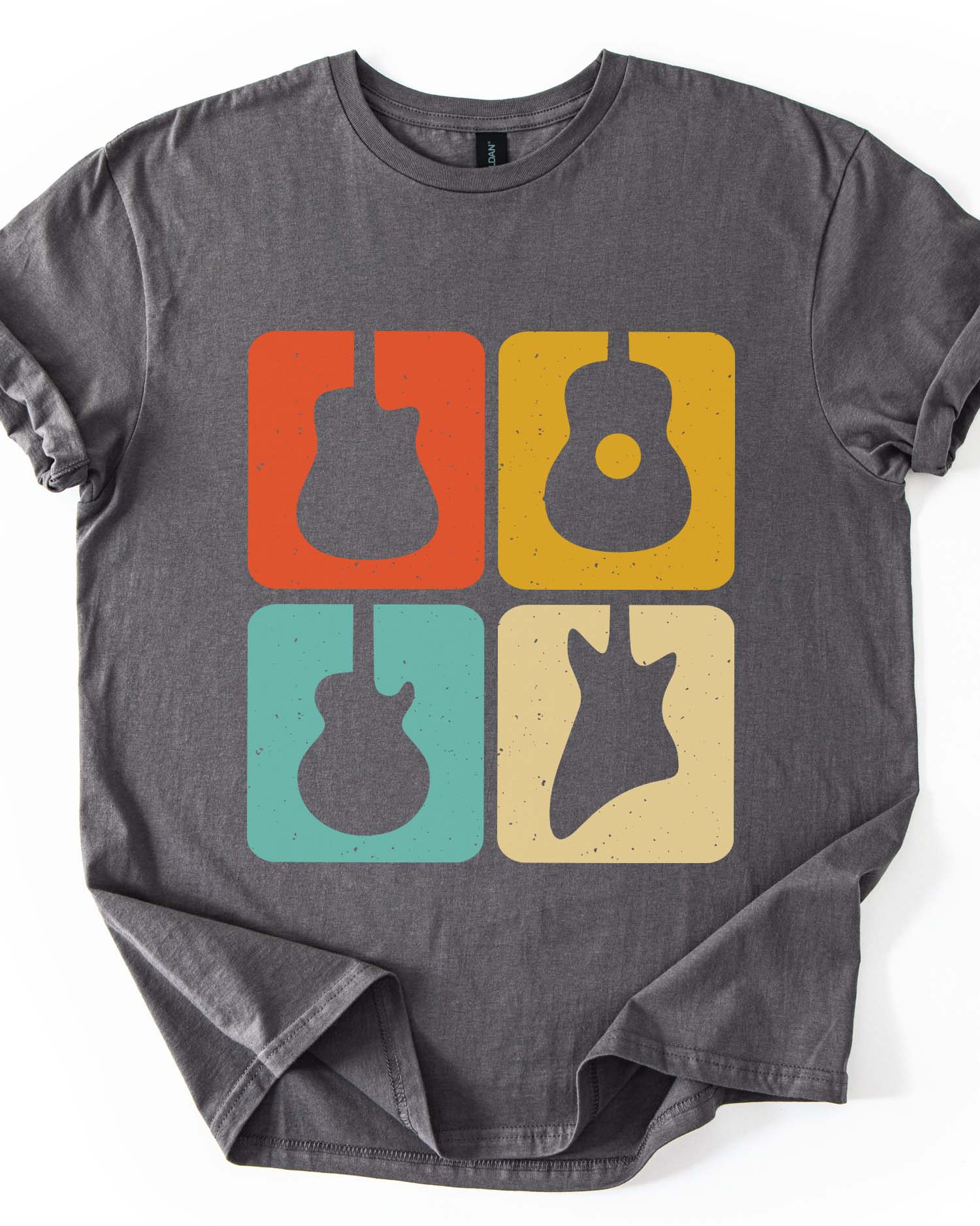 Retro Vintage  Guitar T-Shirt