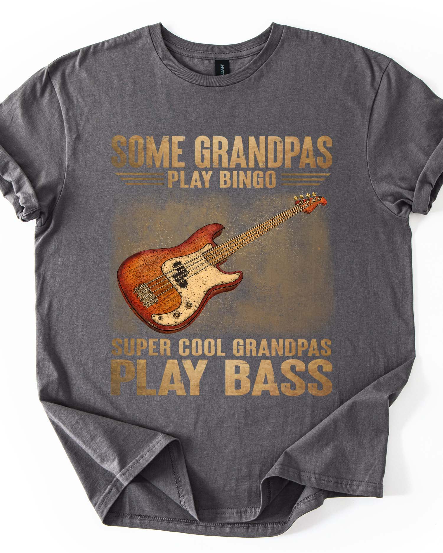 Real Grandpas Play Bass Tee