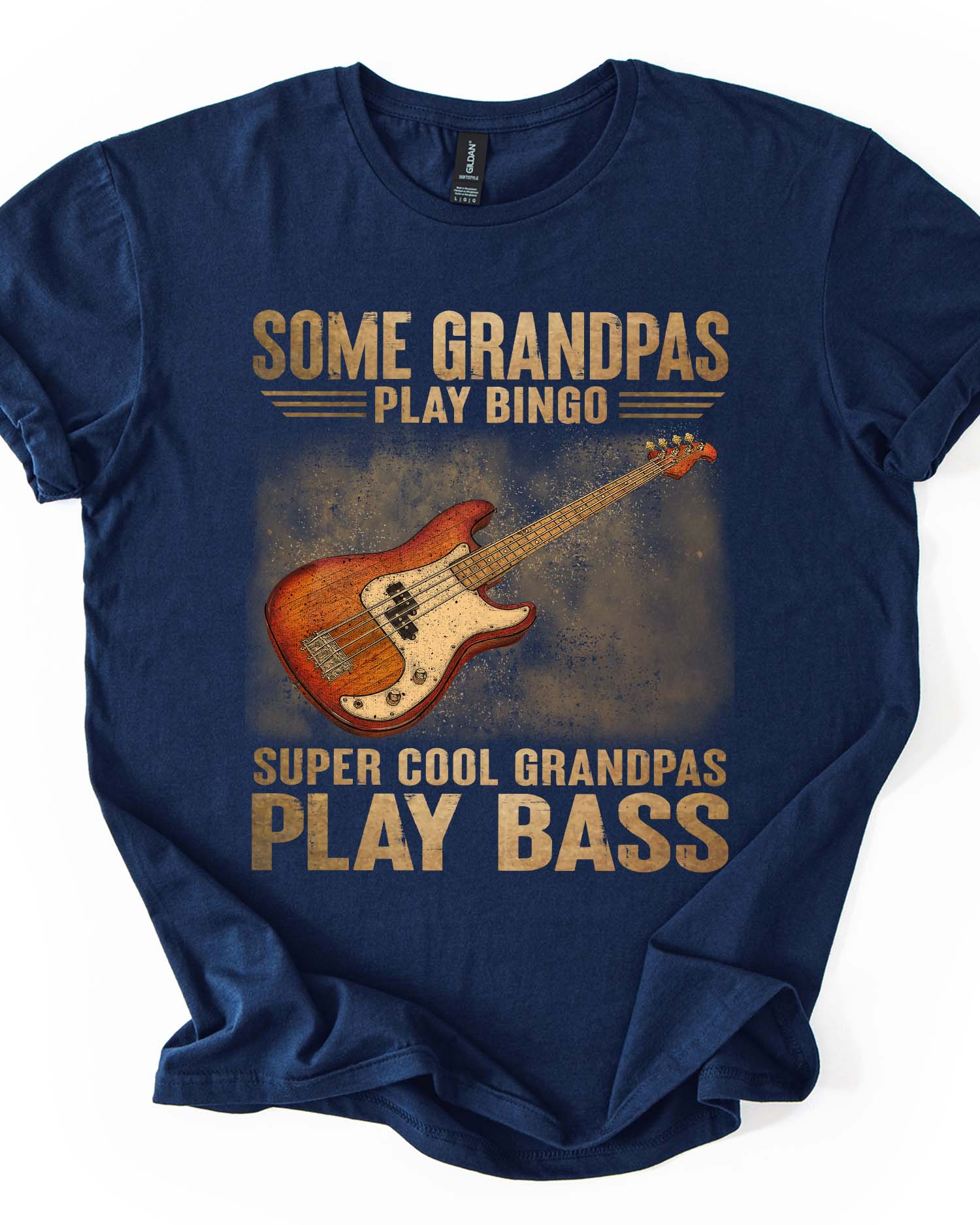 Real Grandpas Play Bass Tee
