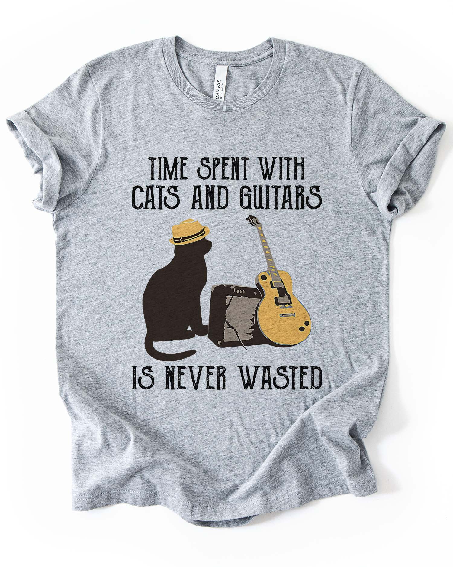 Cats And Guitars Tee