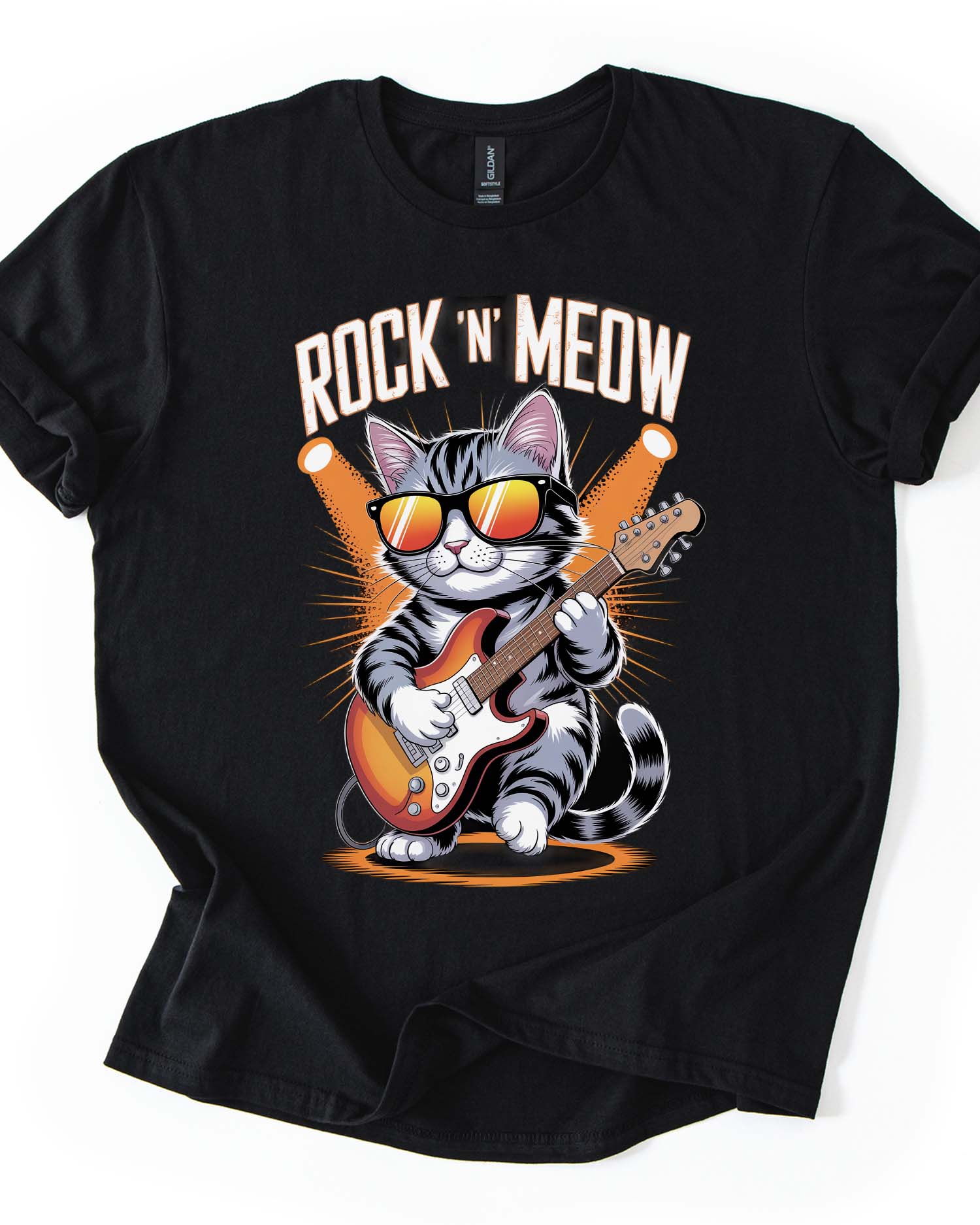 Guitar Cat Funny