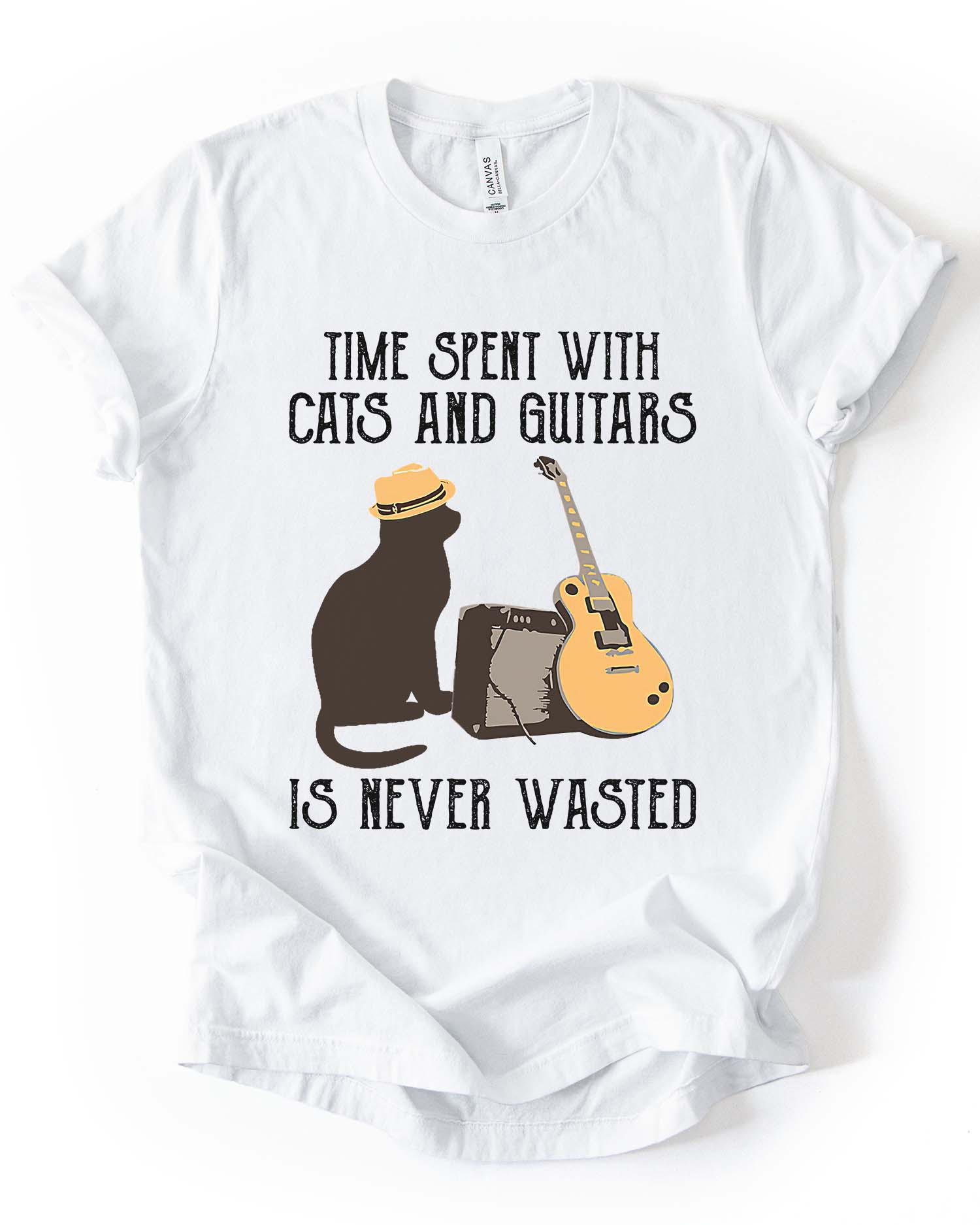 Cats And Guitars Tee
