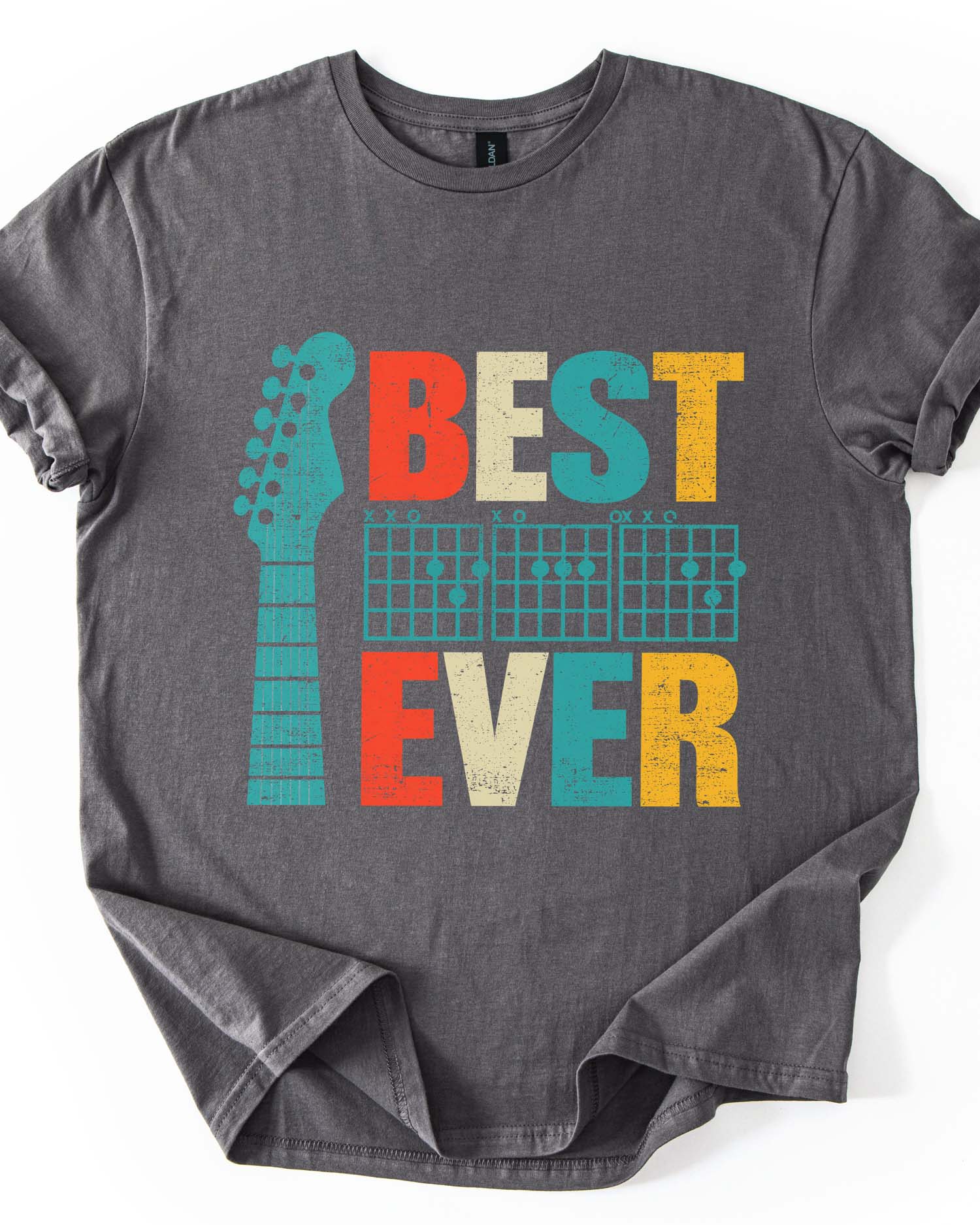 Best Dad Ever Guitar Tee