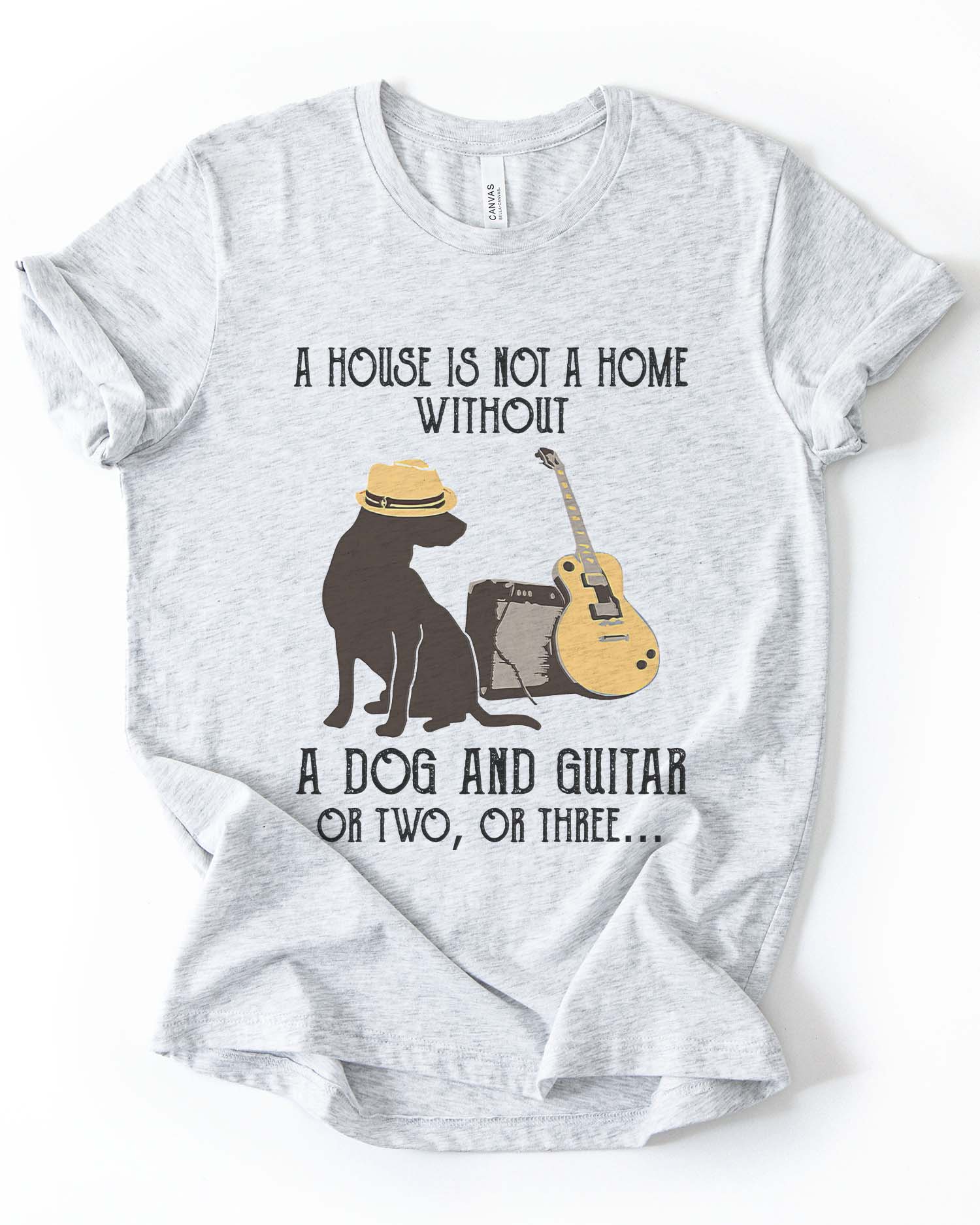 Dogs & Guitars Home Tee