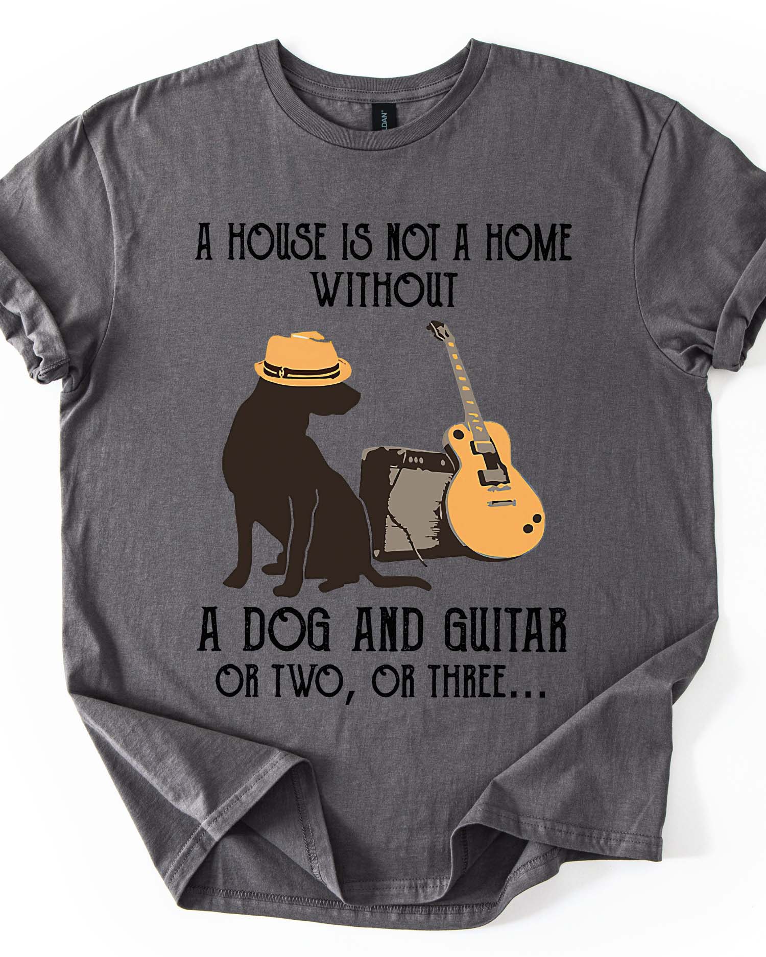 Dogs & Guitars Home Tee
