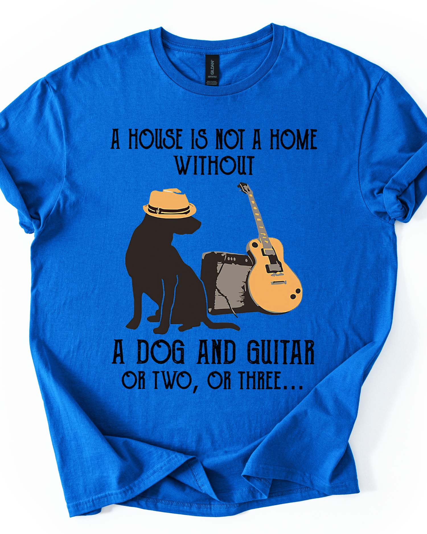 Dogs & Guitars Home Tee