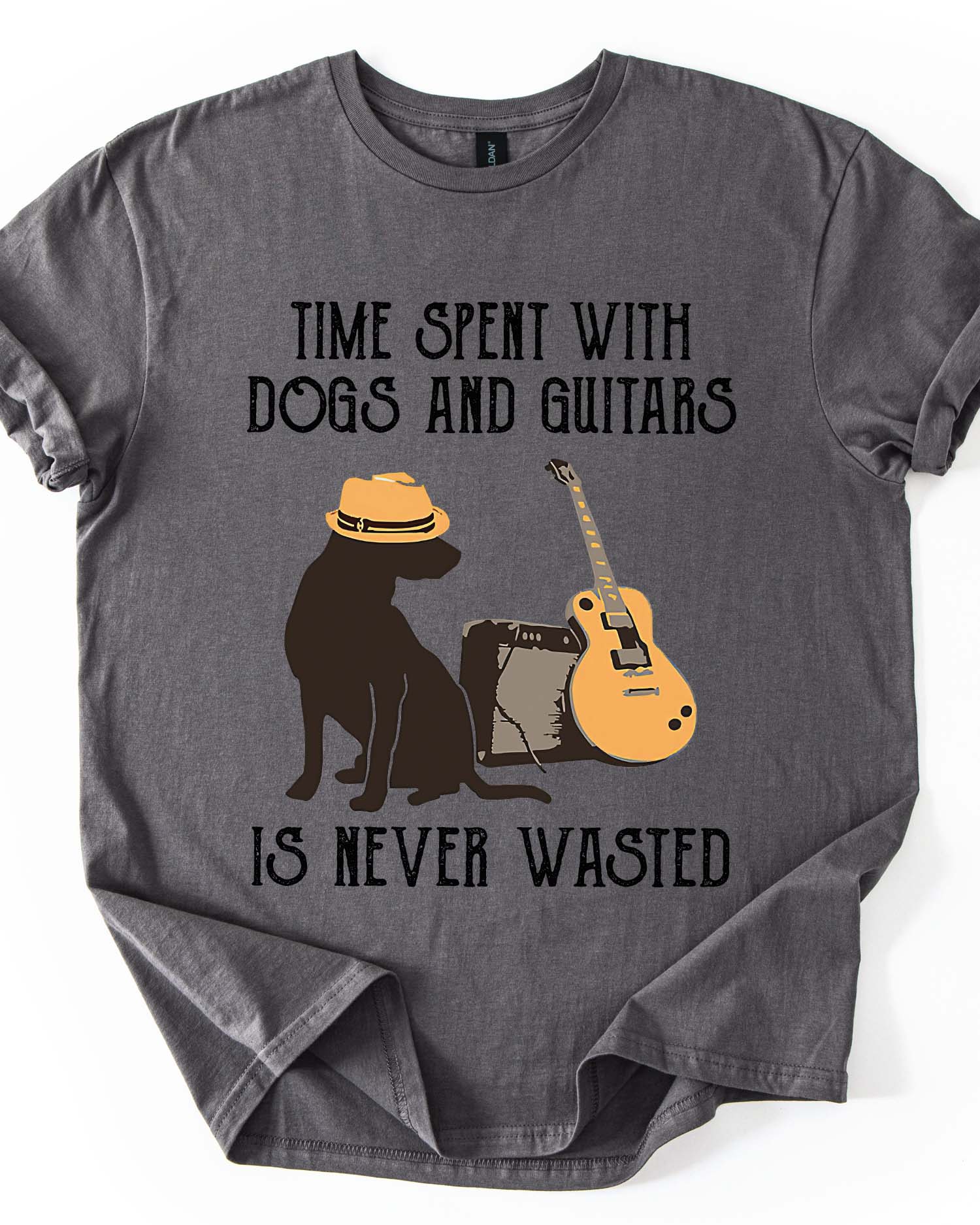 Dog & Guitar Lovers Tee
