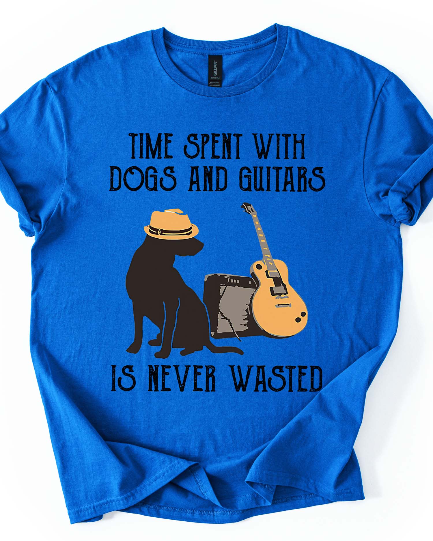 Dog & Guitar Lovers Tee