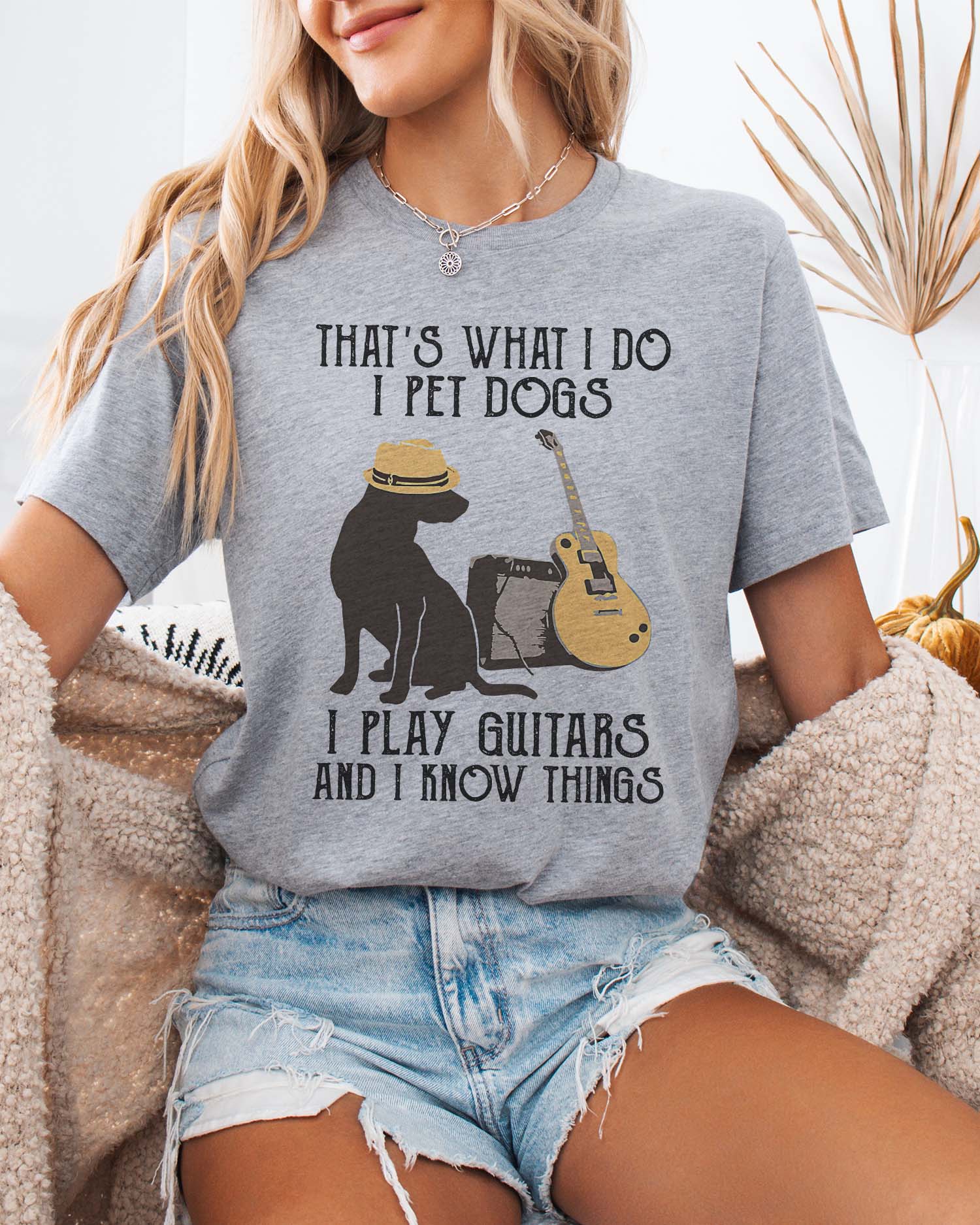 Pet Dogs & Play Guitar Tee