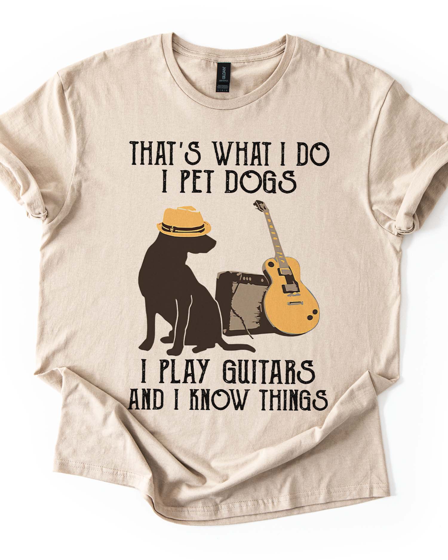 Pet Dogs & Play Guitar Tee