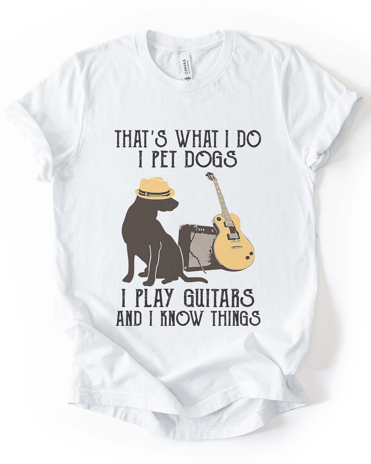 Pet Dogs & Play Guitar Tee