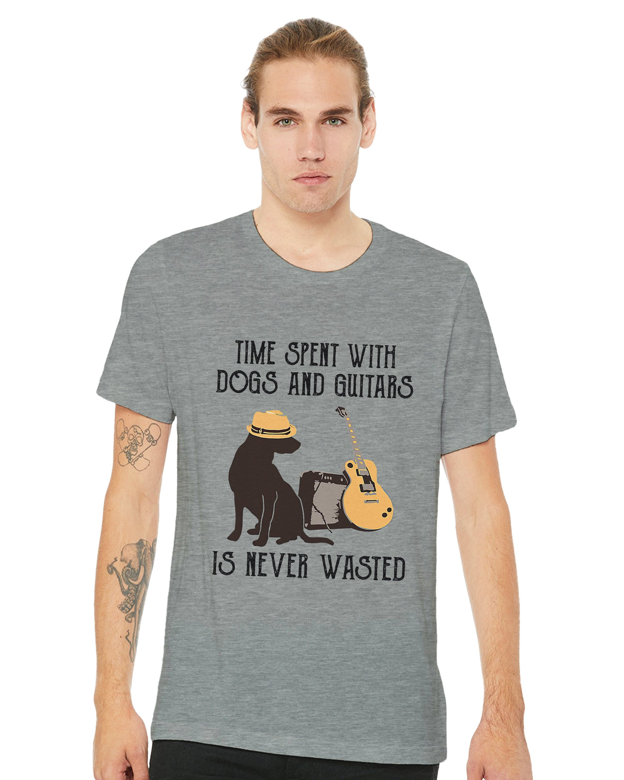 Dog & Guitar Lovers T-Shirt