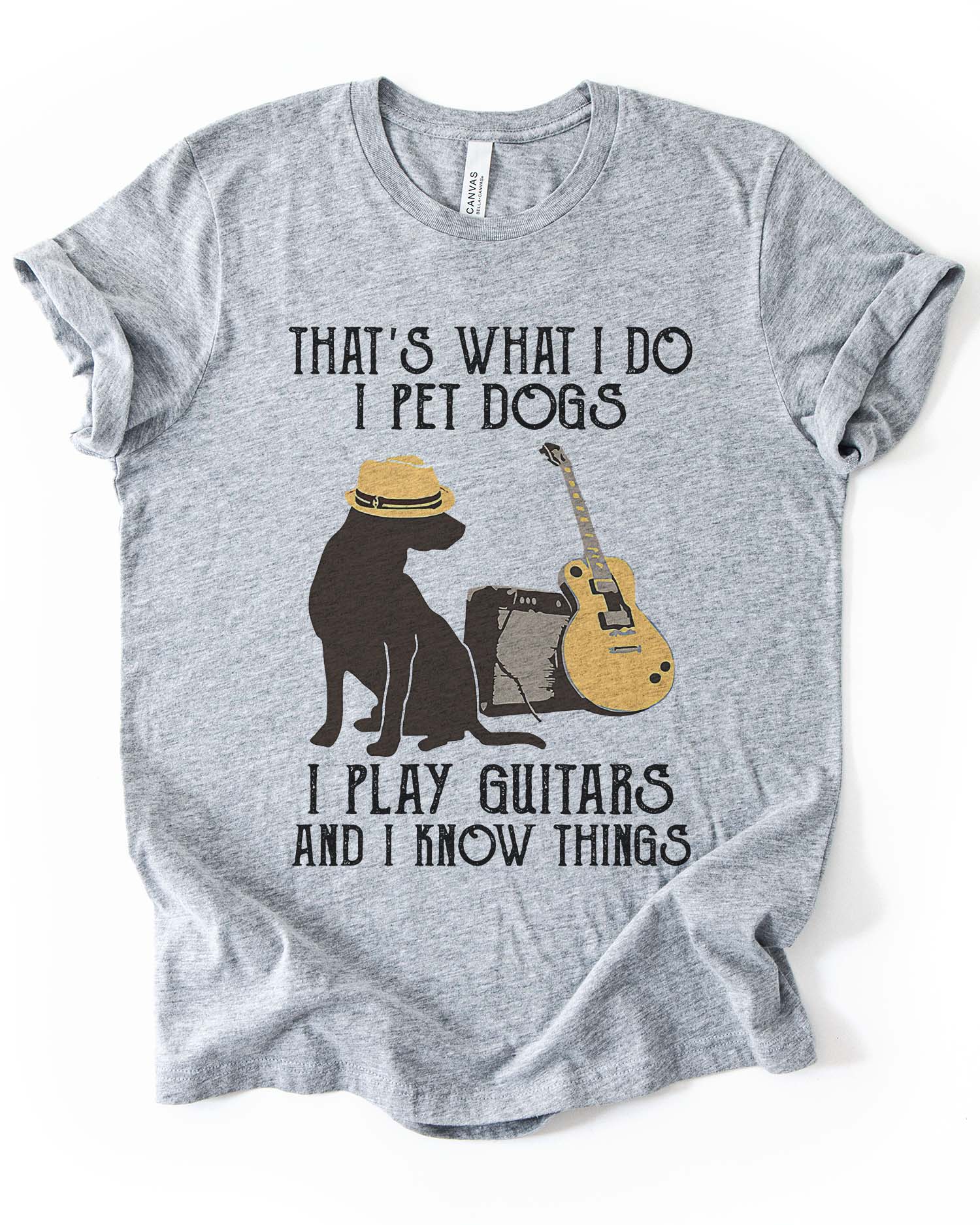 Pet Dogs & Play Guitar Tee