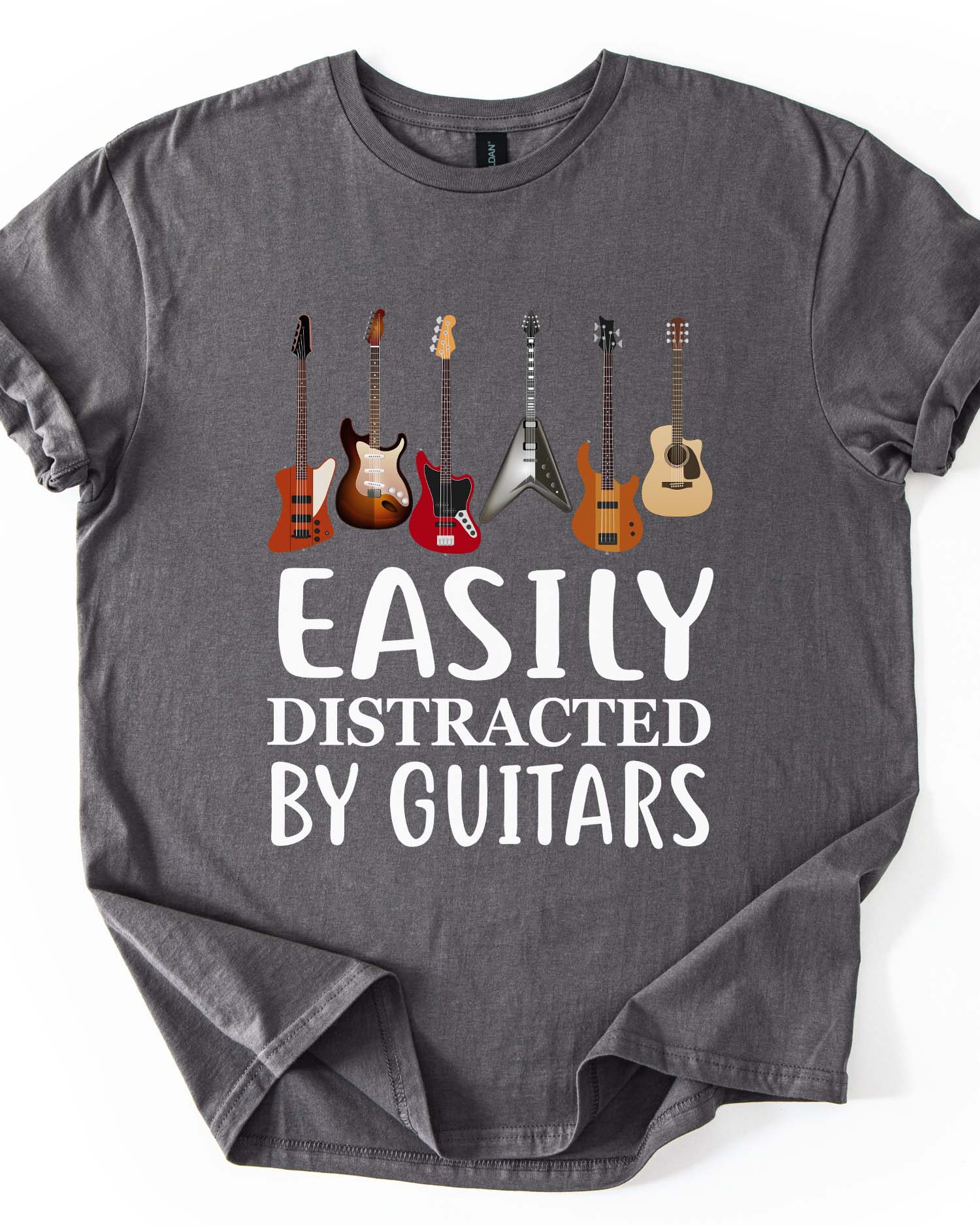 Easily Distracted by Guitars Tee