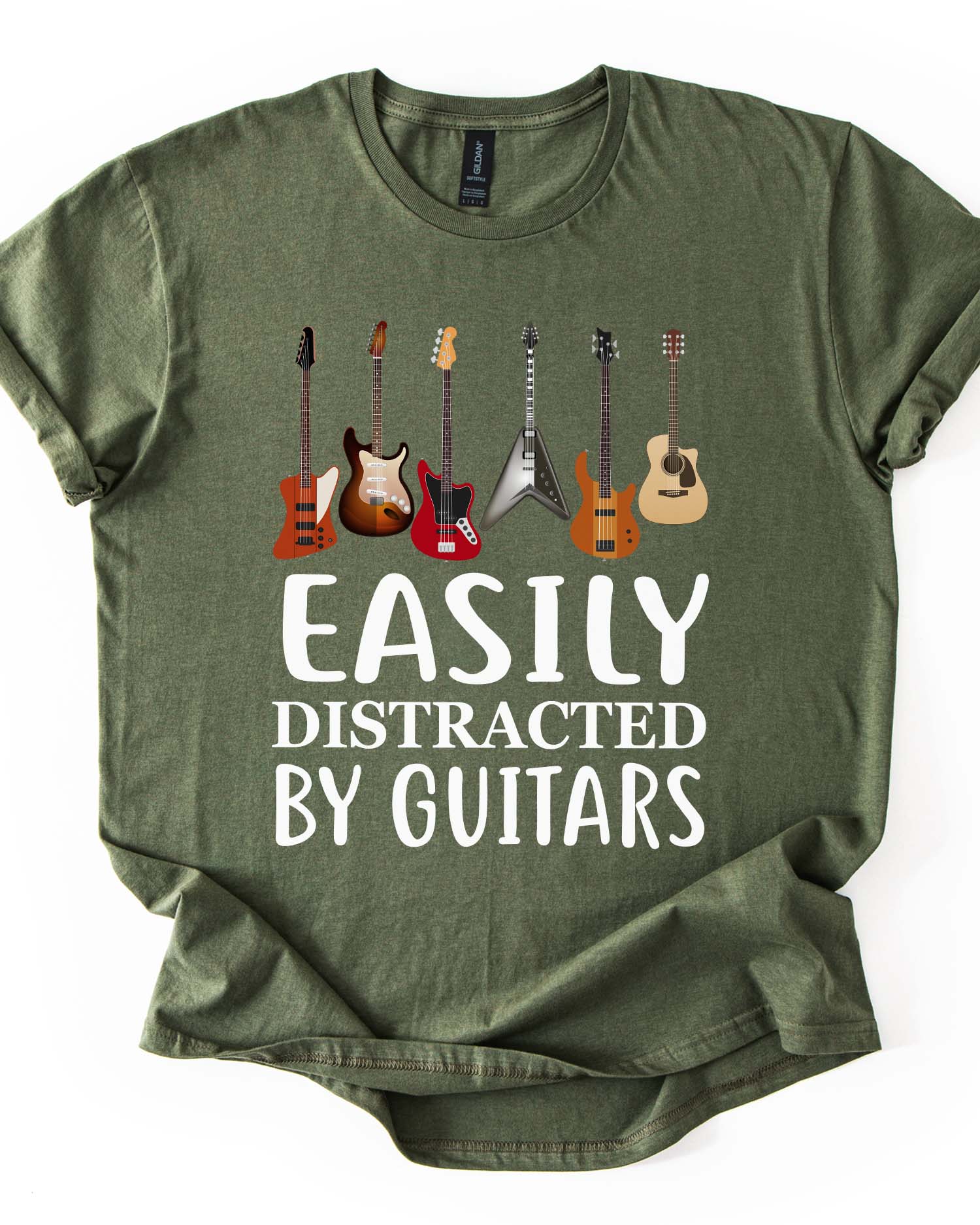 Easily Distracted by Guitars Tee