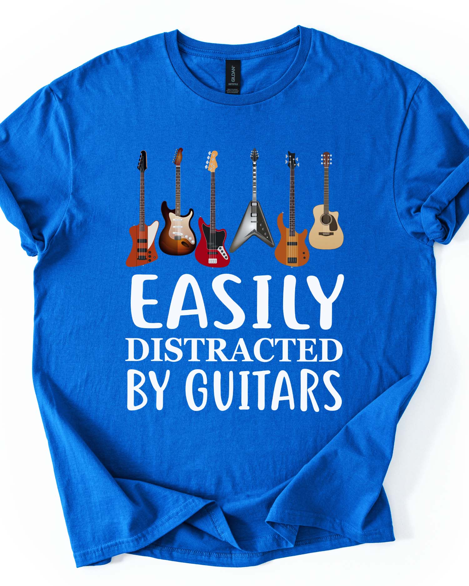 Easily Distracted by Guitars Tee
