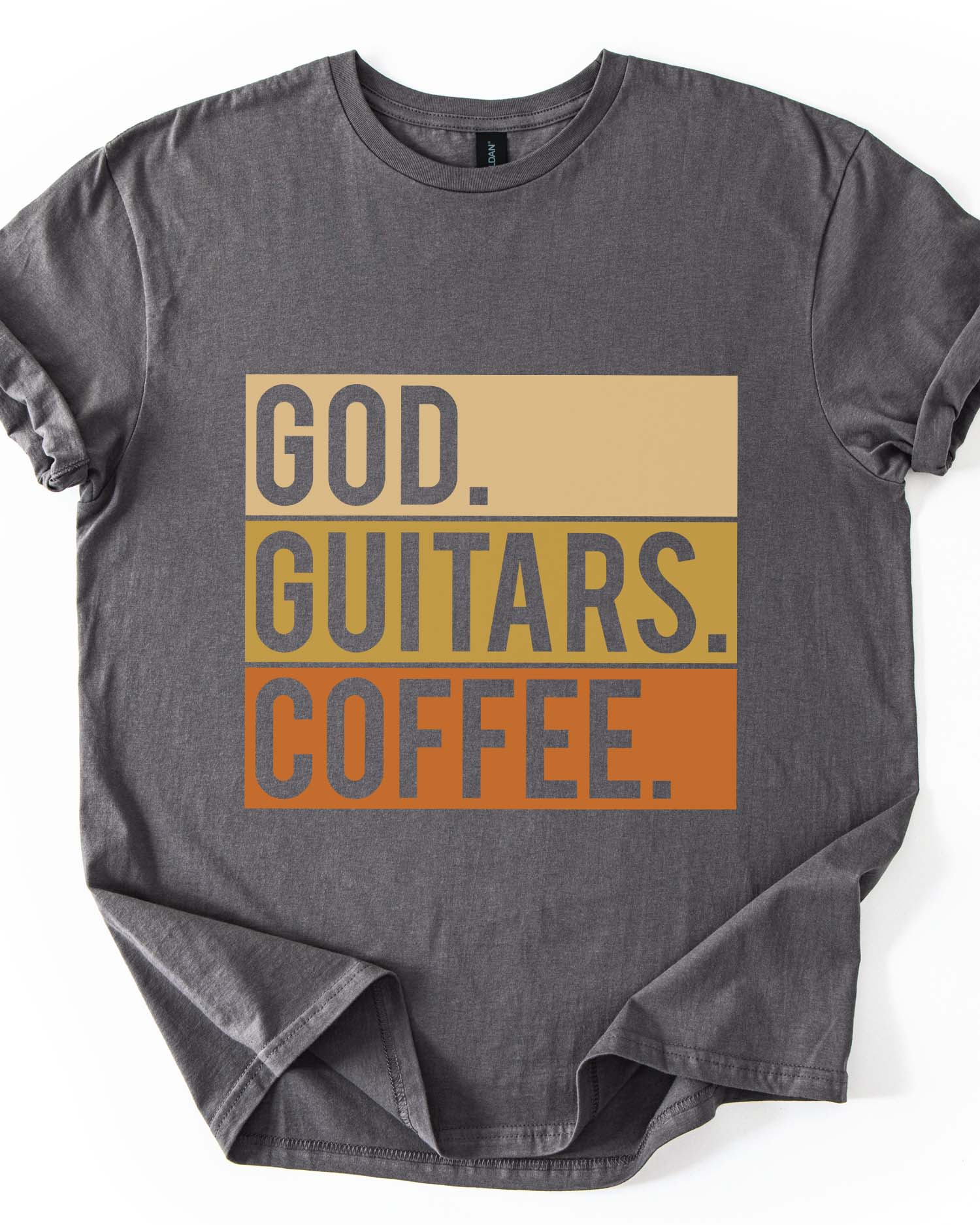 God Guitar Coffee Tee