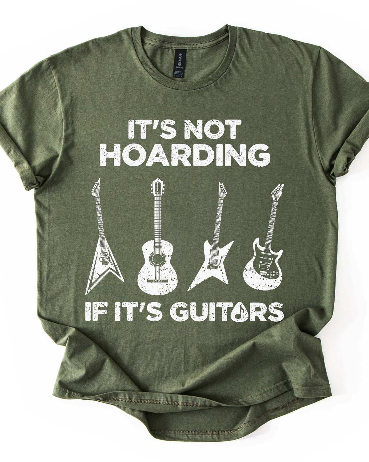 It's Not Hoarding If It's Guitars Tee