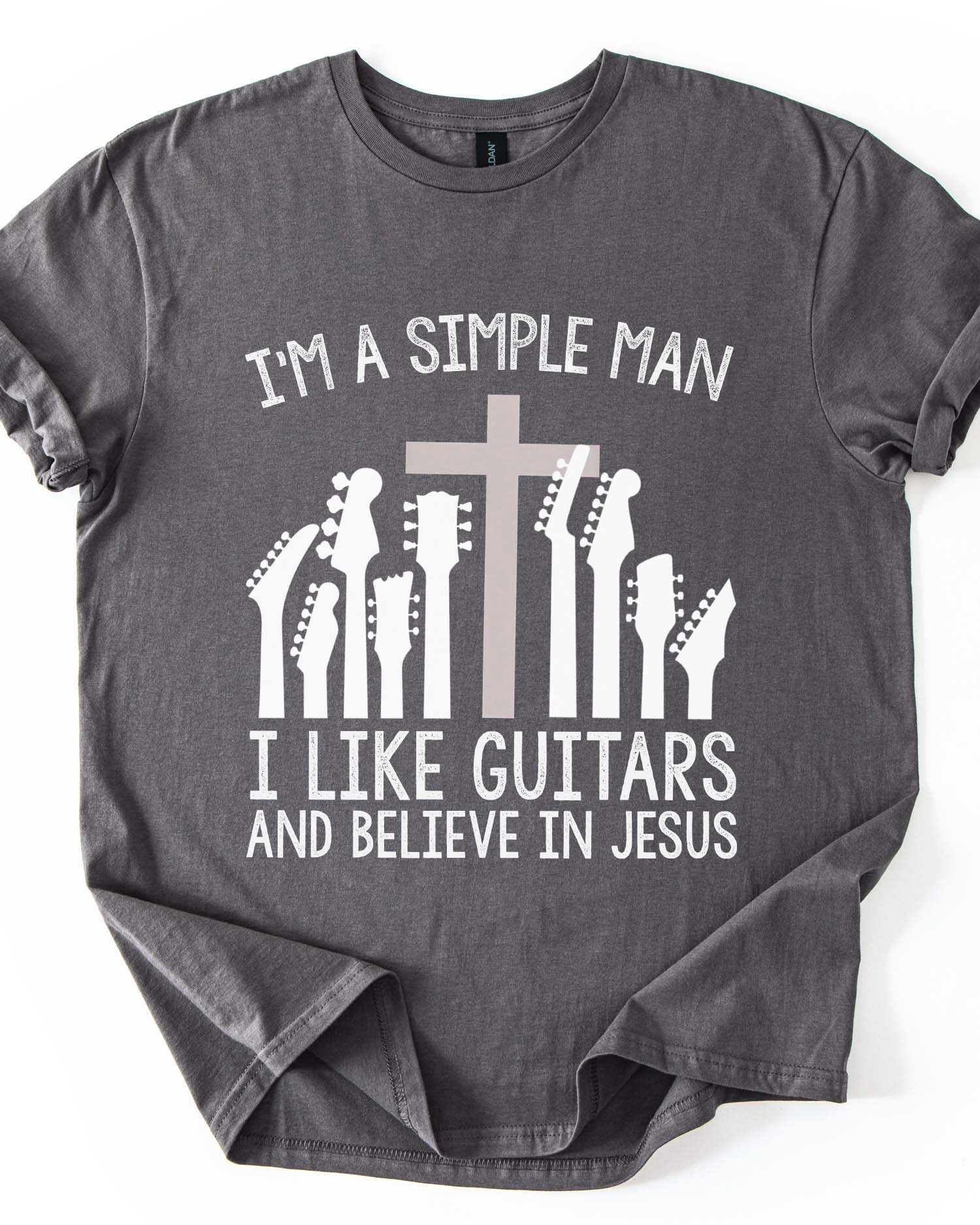 Guitar & Faith Christian T-Shirt