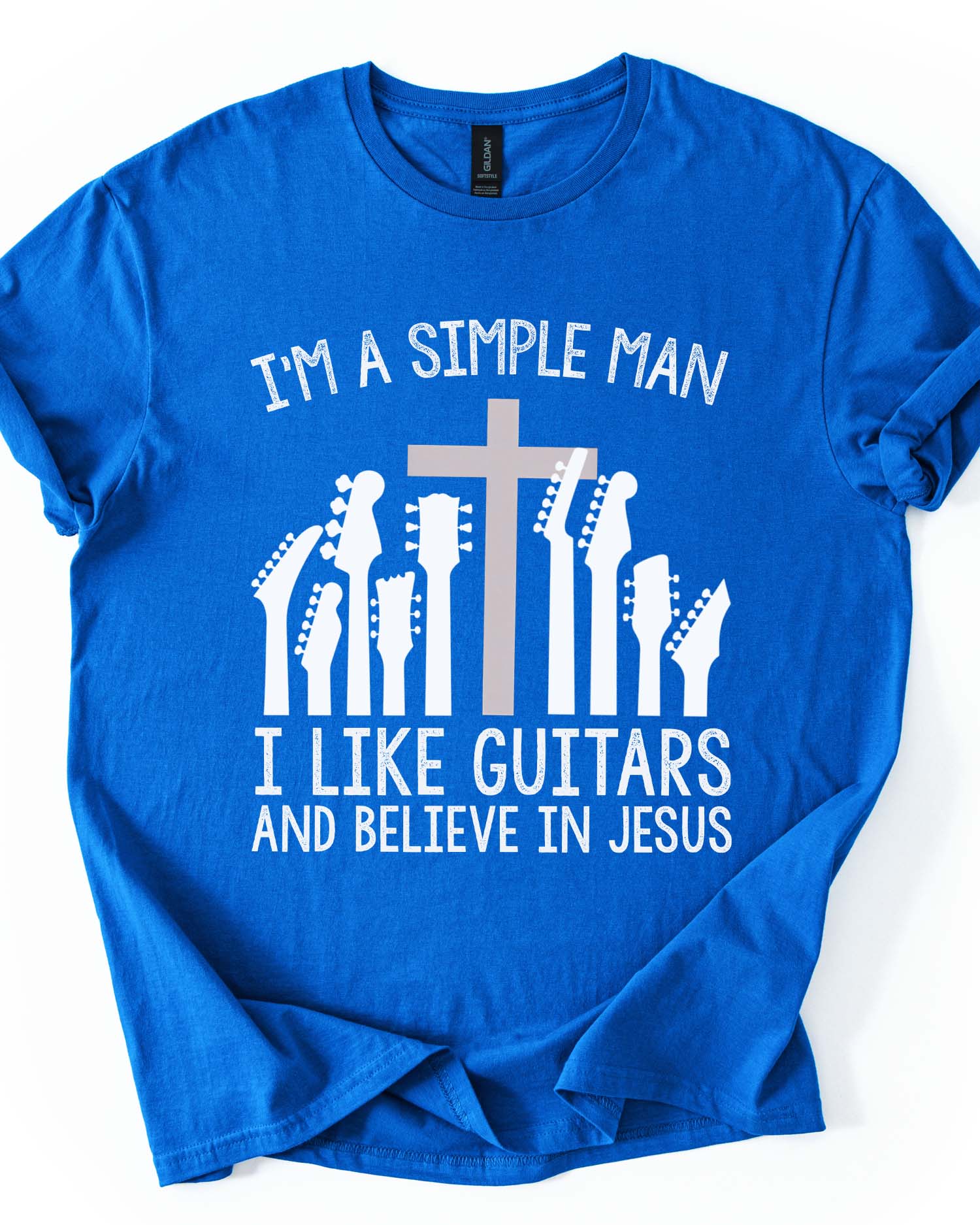 Guitar & Faith Christian T-Shirt