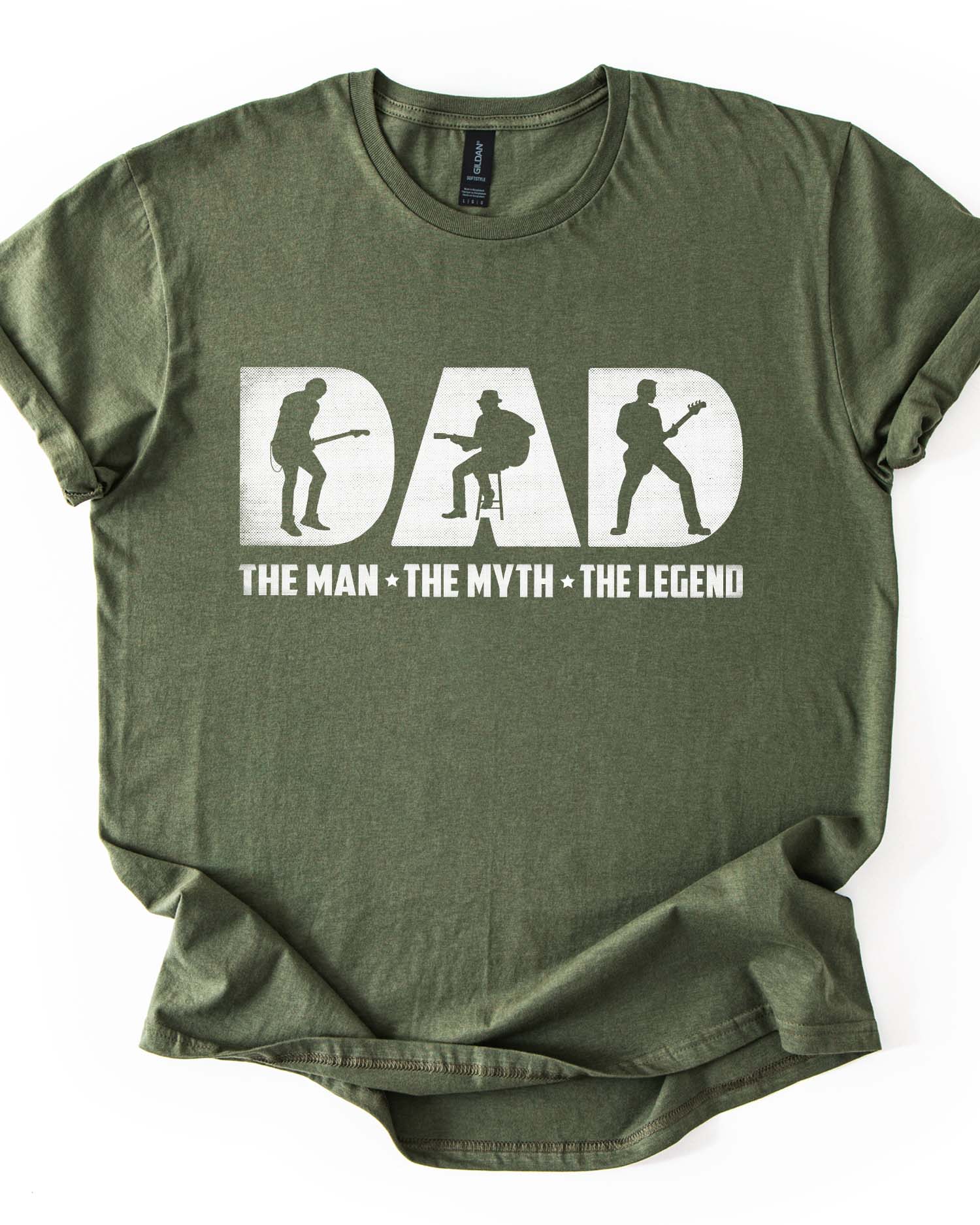 The Man Myth Guitar Legend Tee