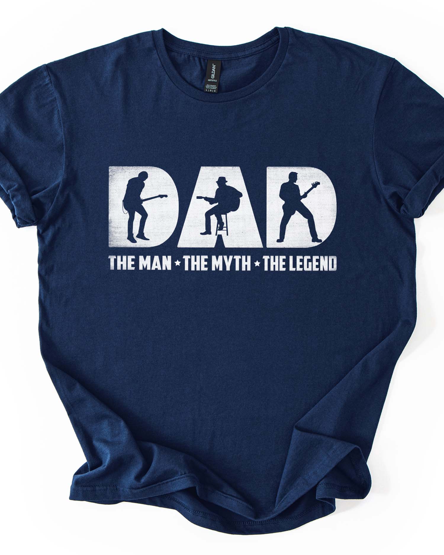 The Man Myth Guitar Legend Tee