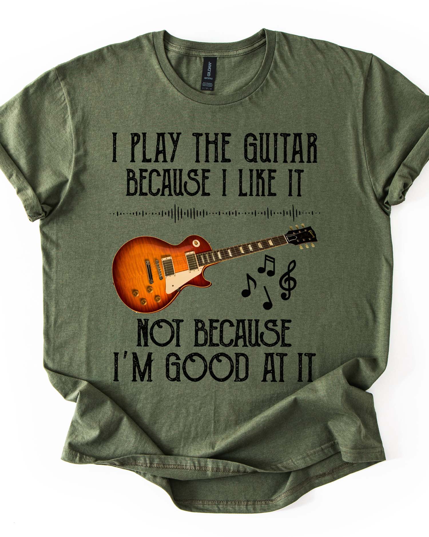 Guitar: Because I Like It Tee