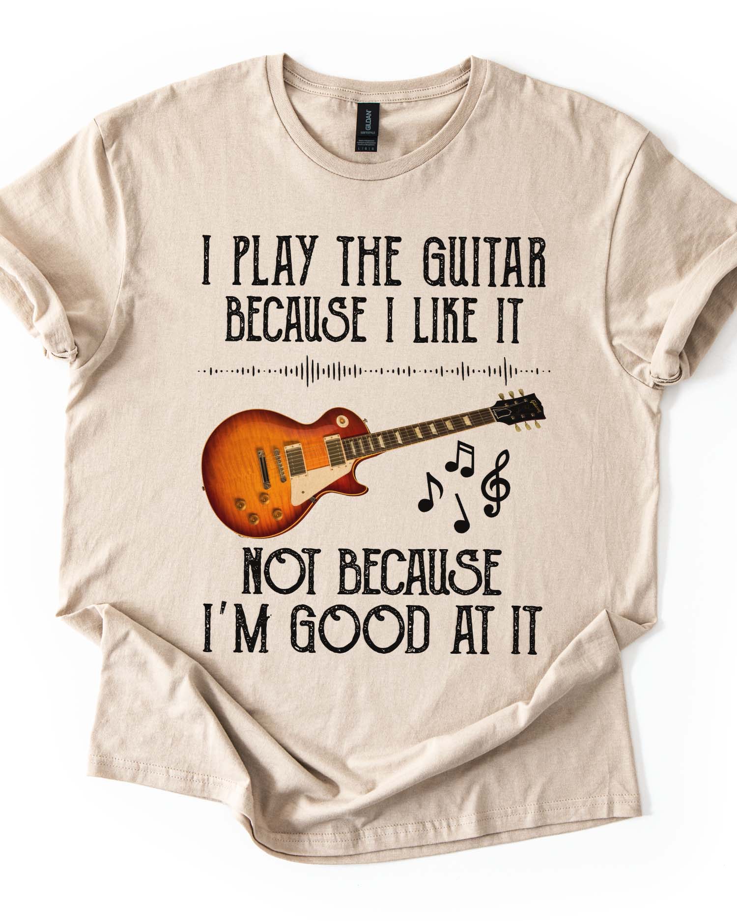 Guitar: Because I Like It Tee