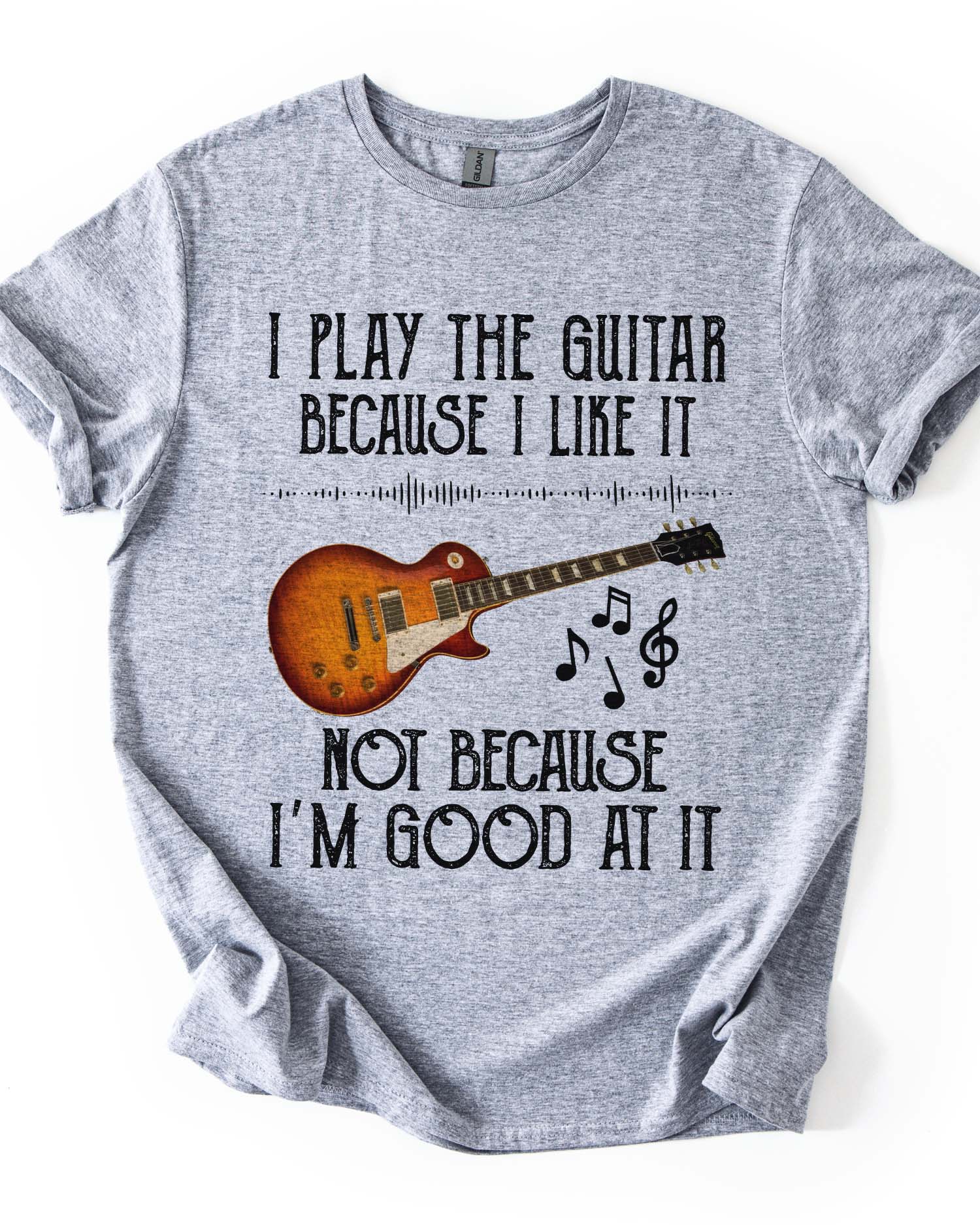 Guitar: Because I Like It Tee