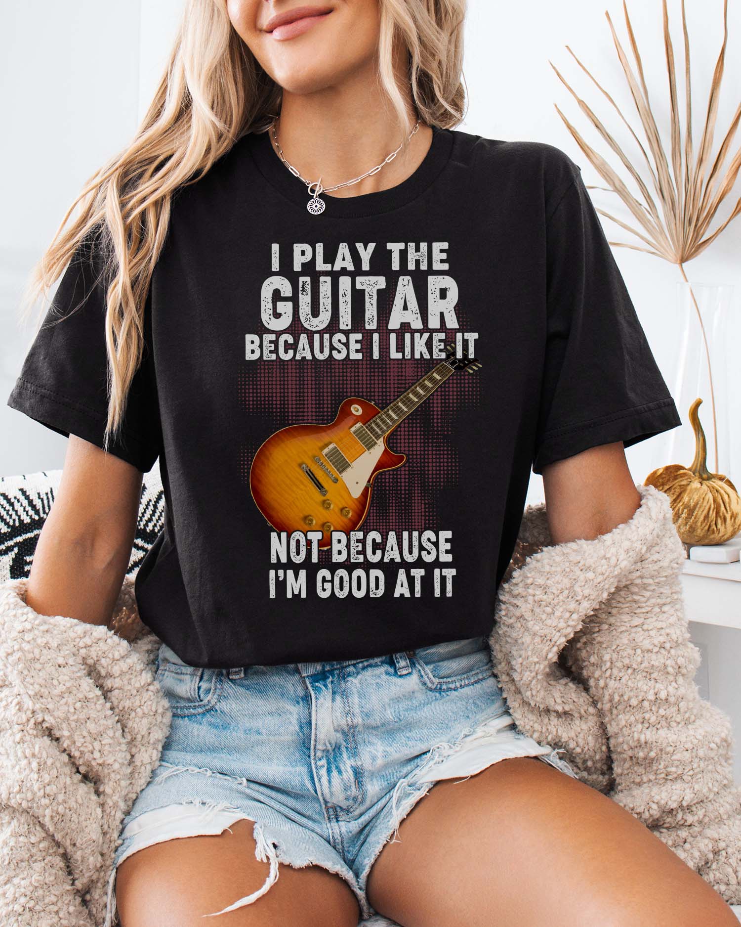 Just For Fun Guitar Tee