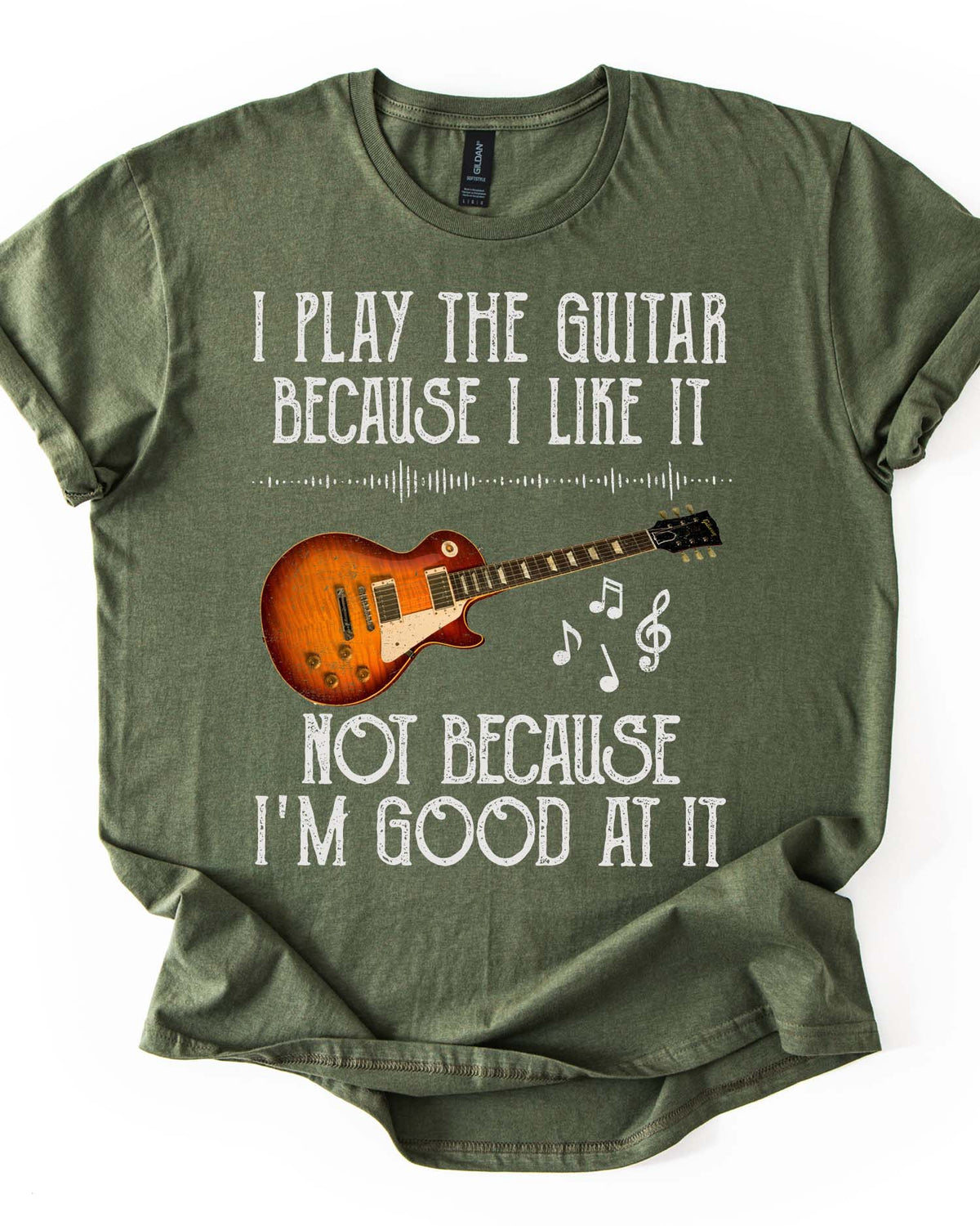 I Play Guitar Because I Like It Tee