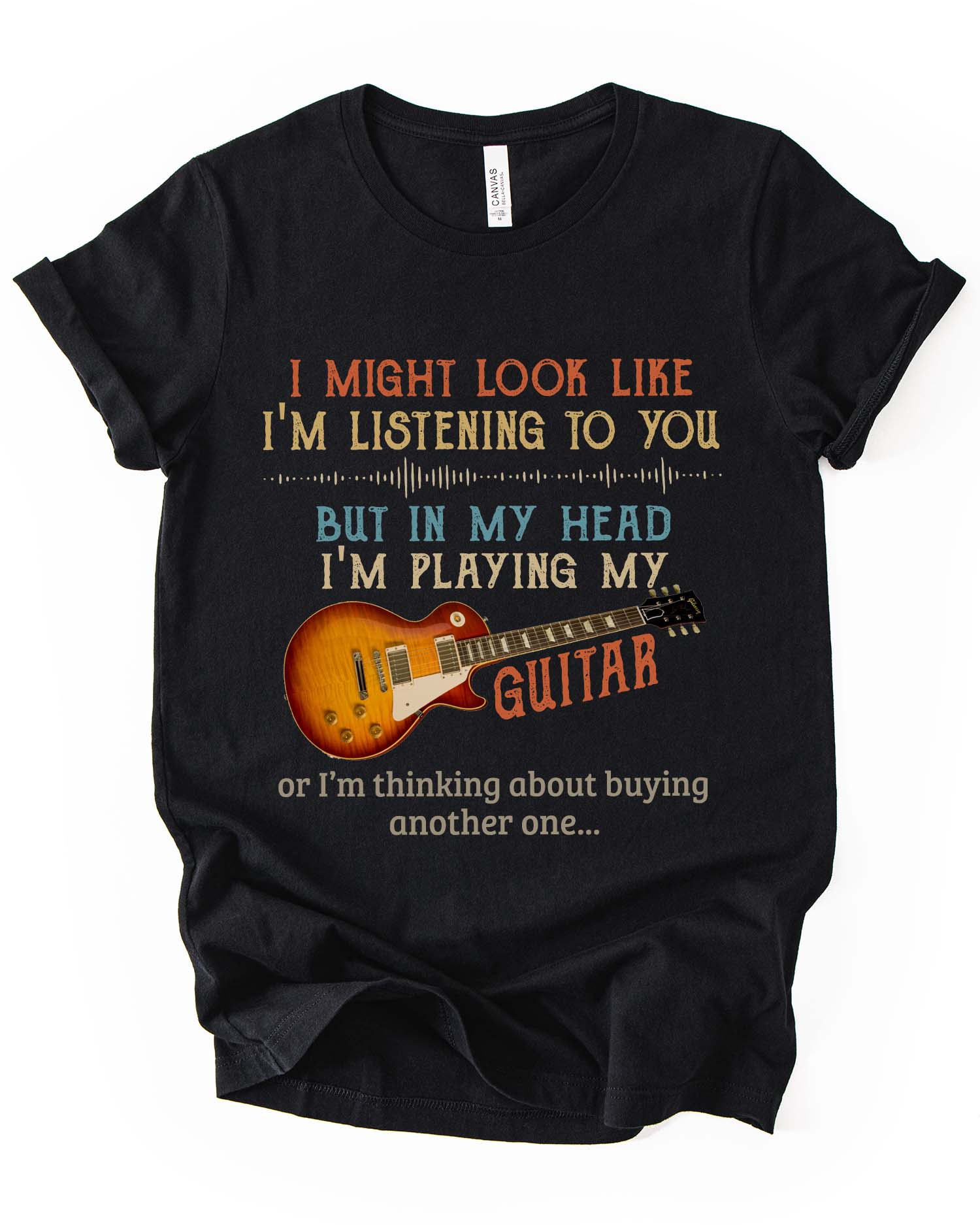 In My Head I’m Playing Guitar T-shirt