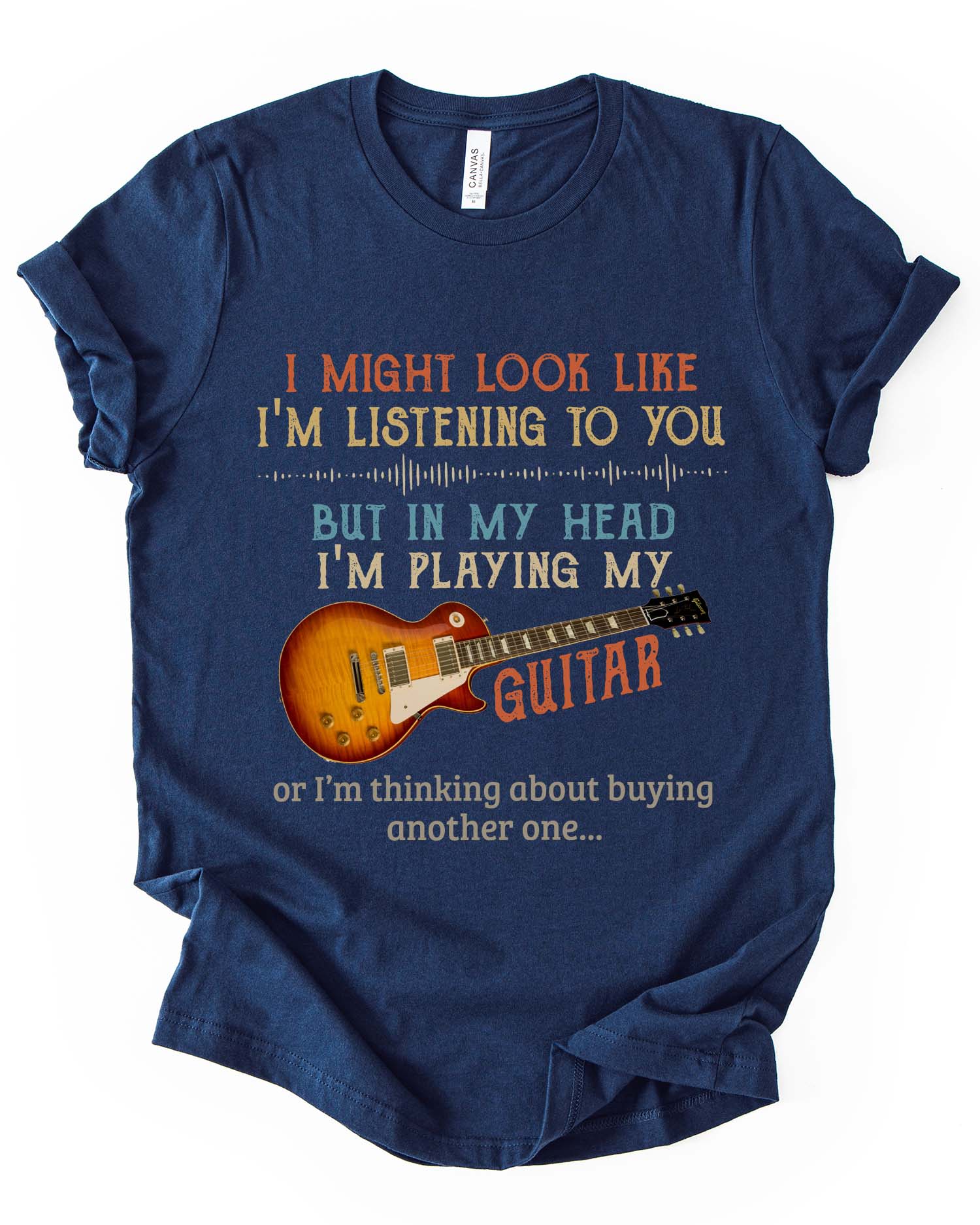 In My Head I’m Playing Guitar T-shirt