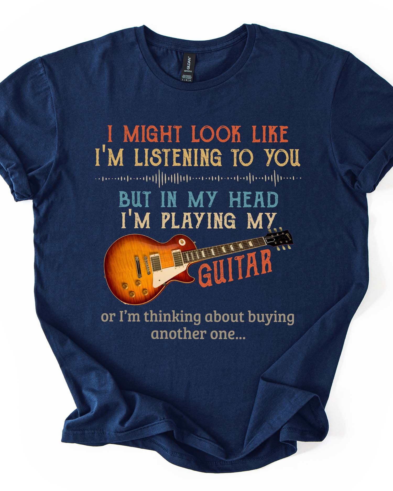 In My Head I’m Playing Guitar T-shirt