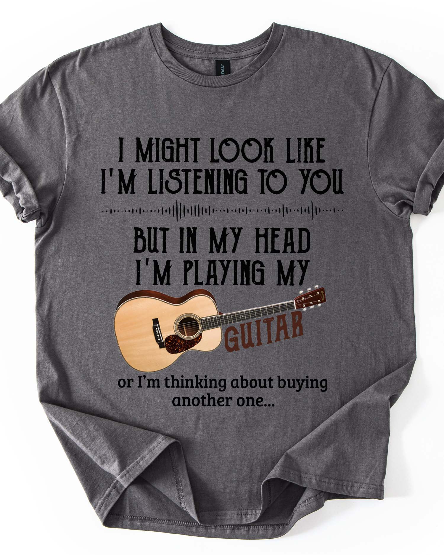 Playing Guitar in My Head Tee