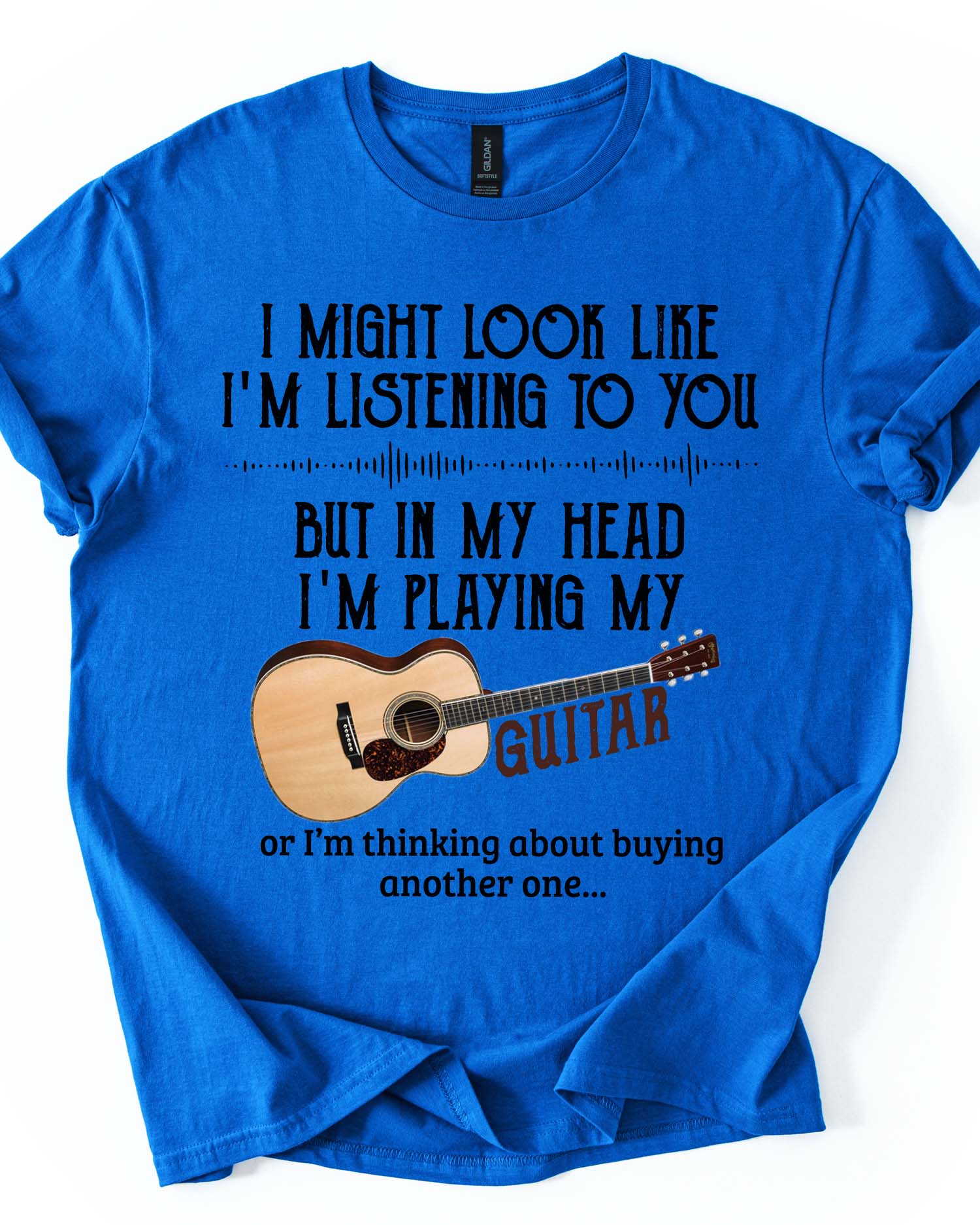 Playing Guitar in My Head Tee