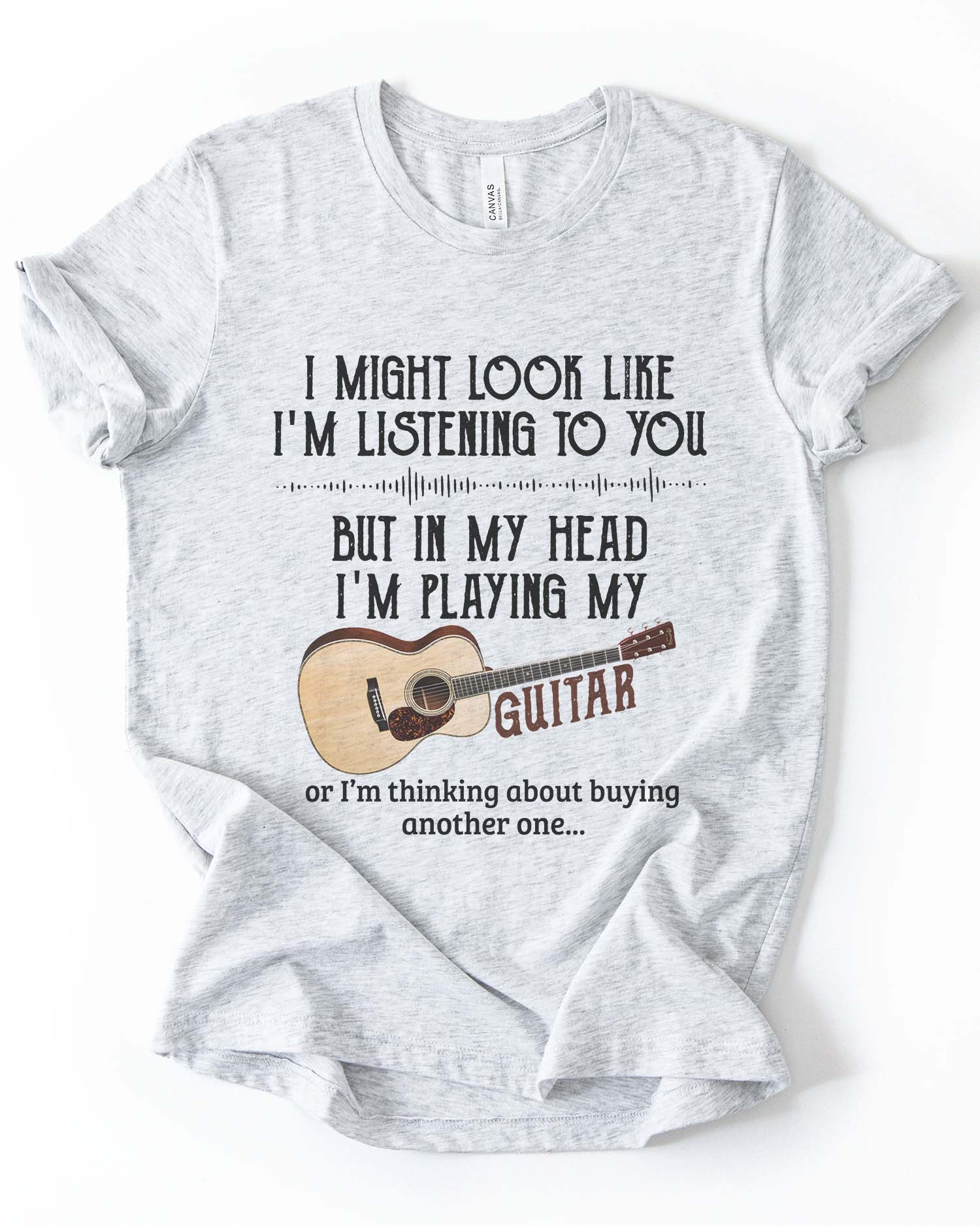 Playing Guitar in My Head Tee