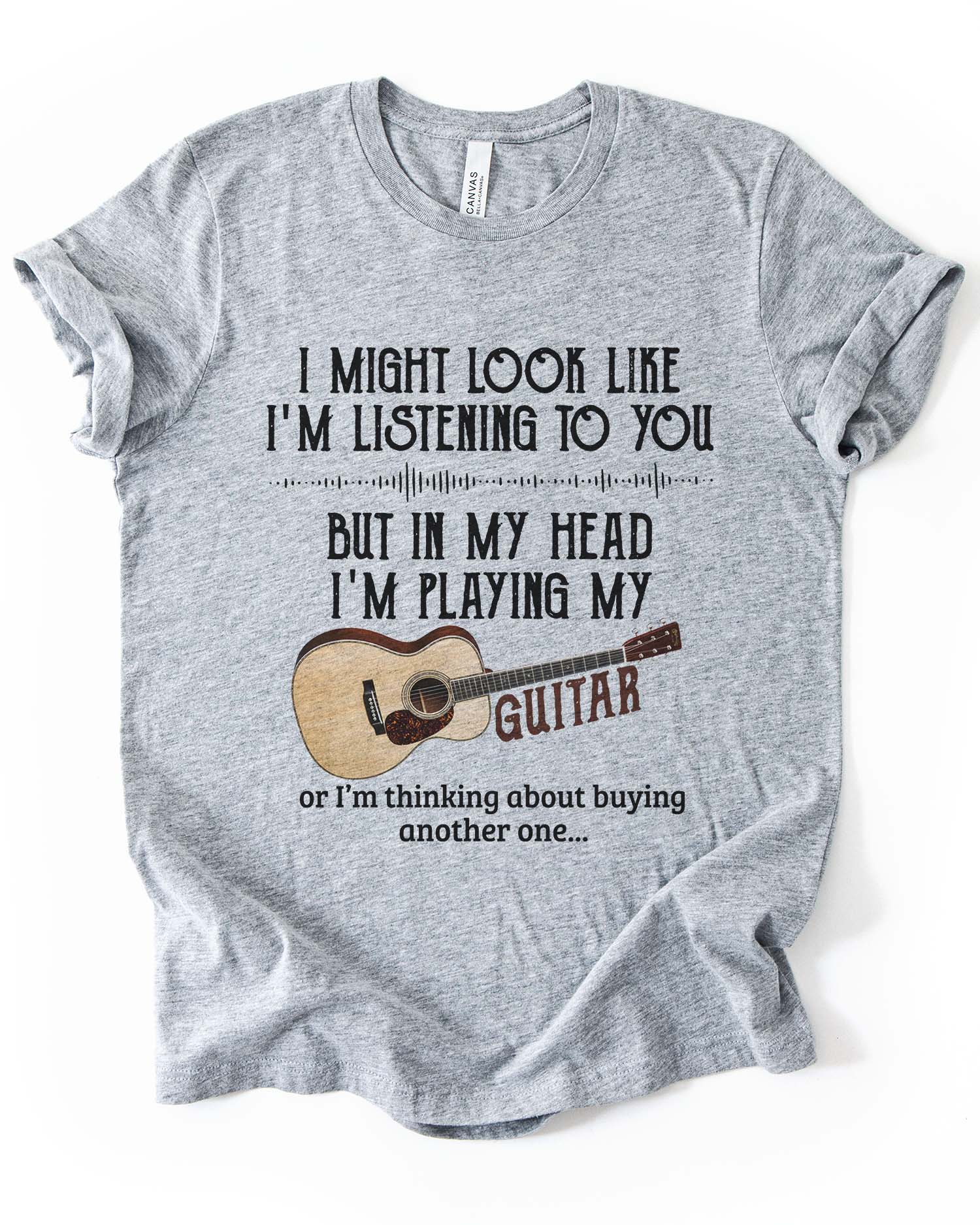 Playing Guitar in My Head Tee