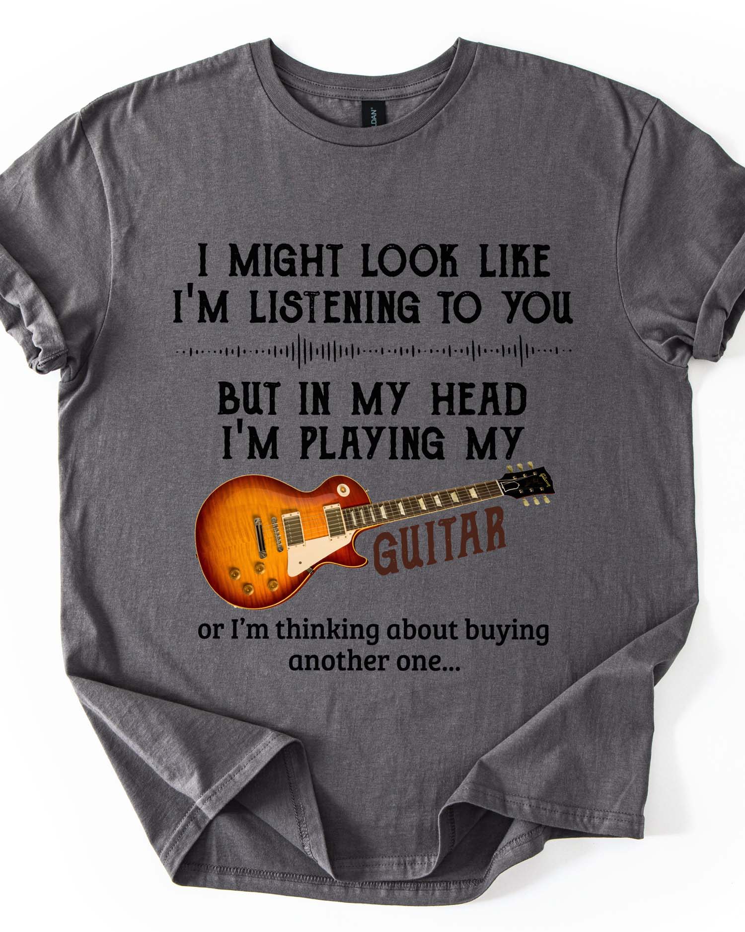 In My Head I'm Playing Guitar Tee