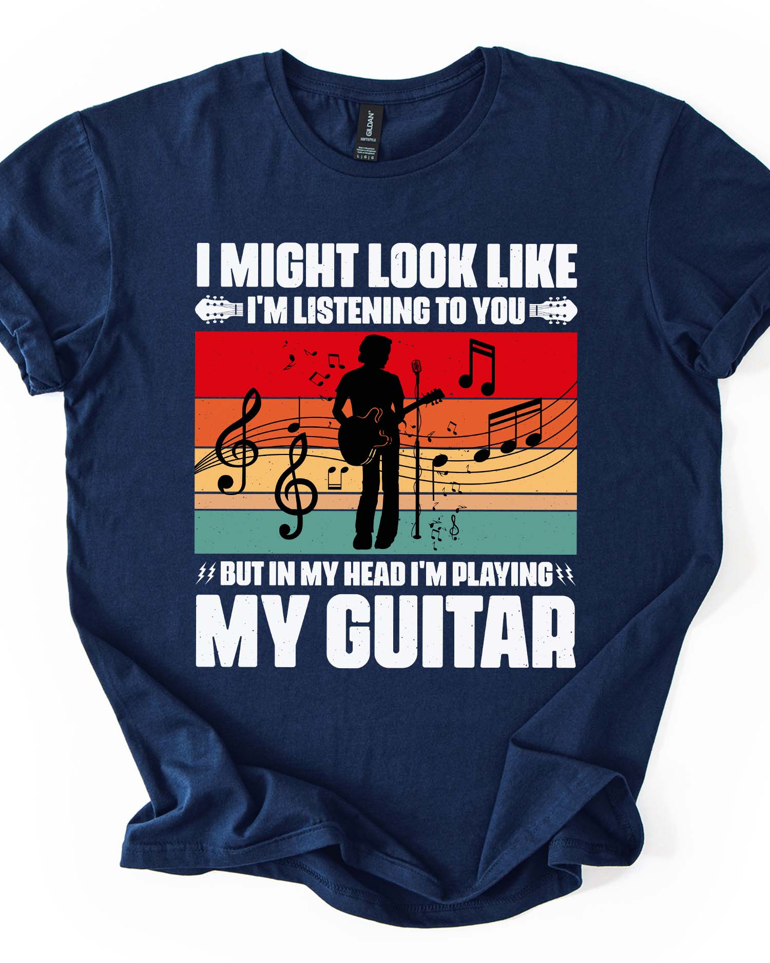 In My Head Guitar Tee