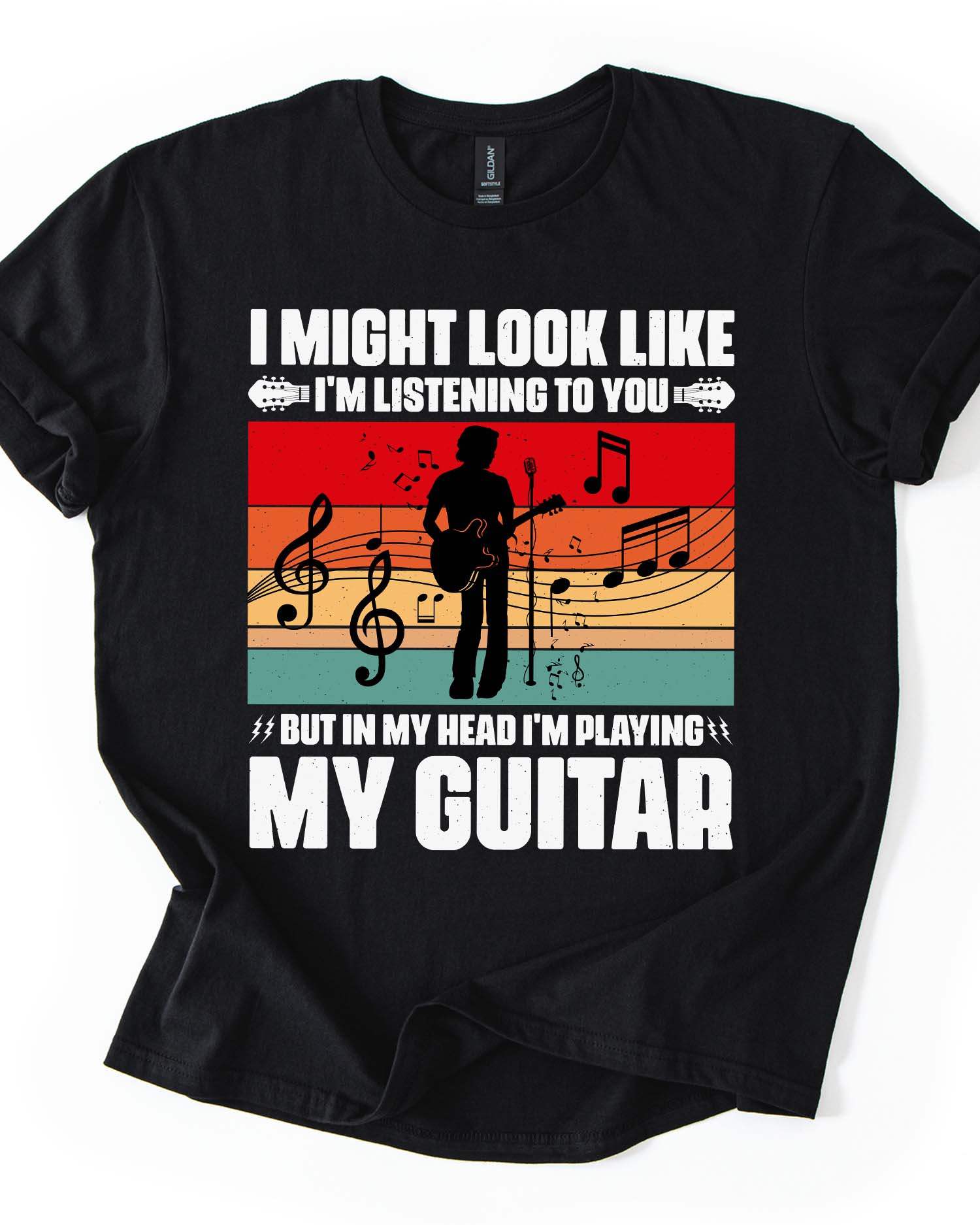 In My Head Guitar Tee