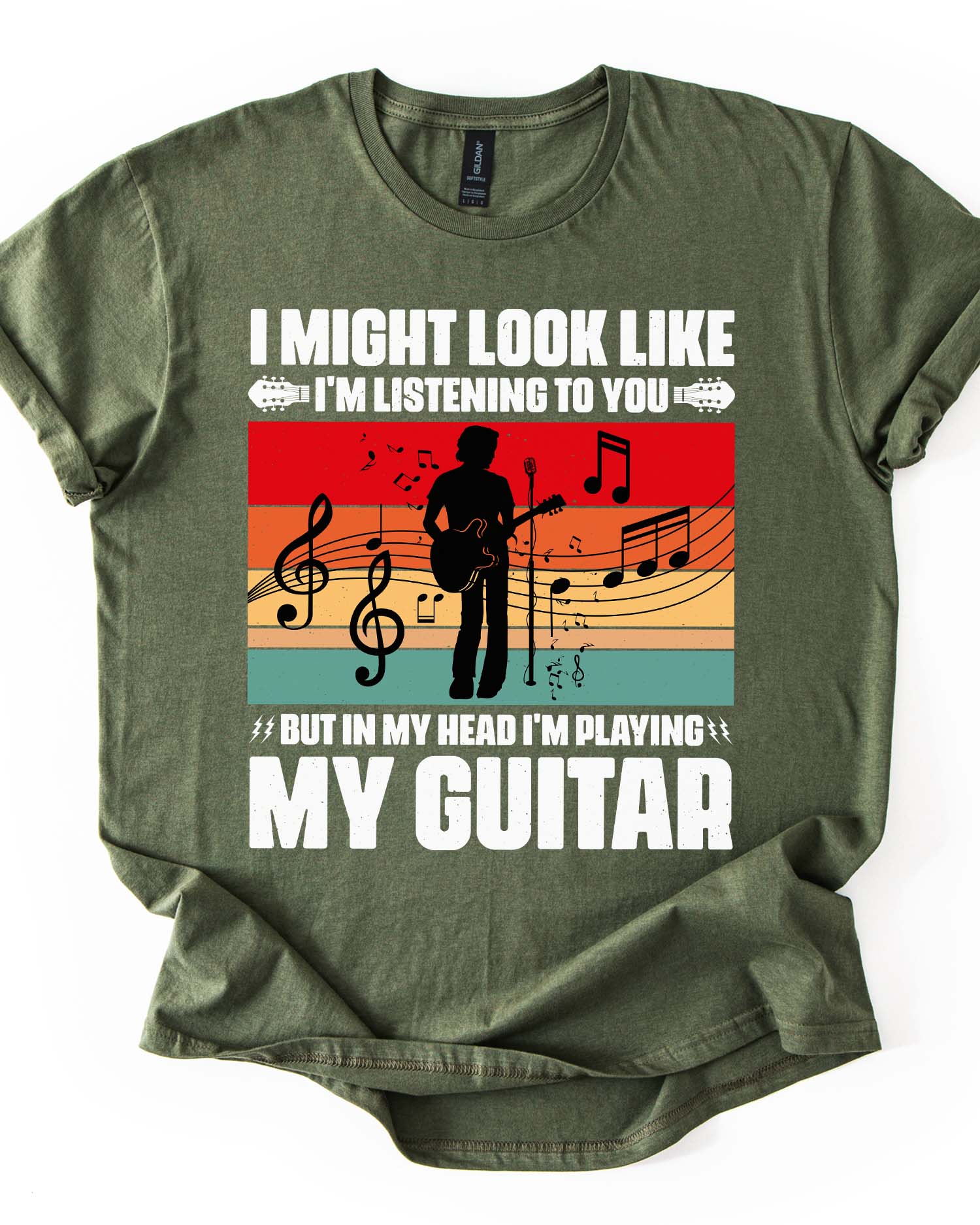 In My Head Guitar Tee