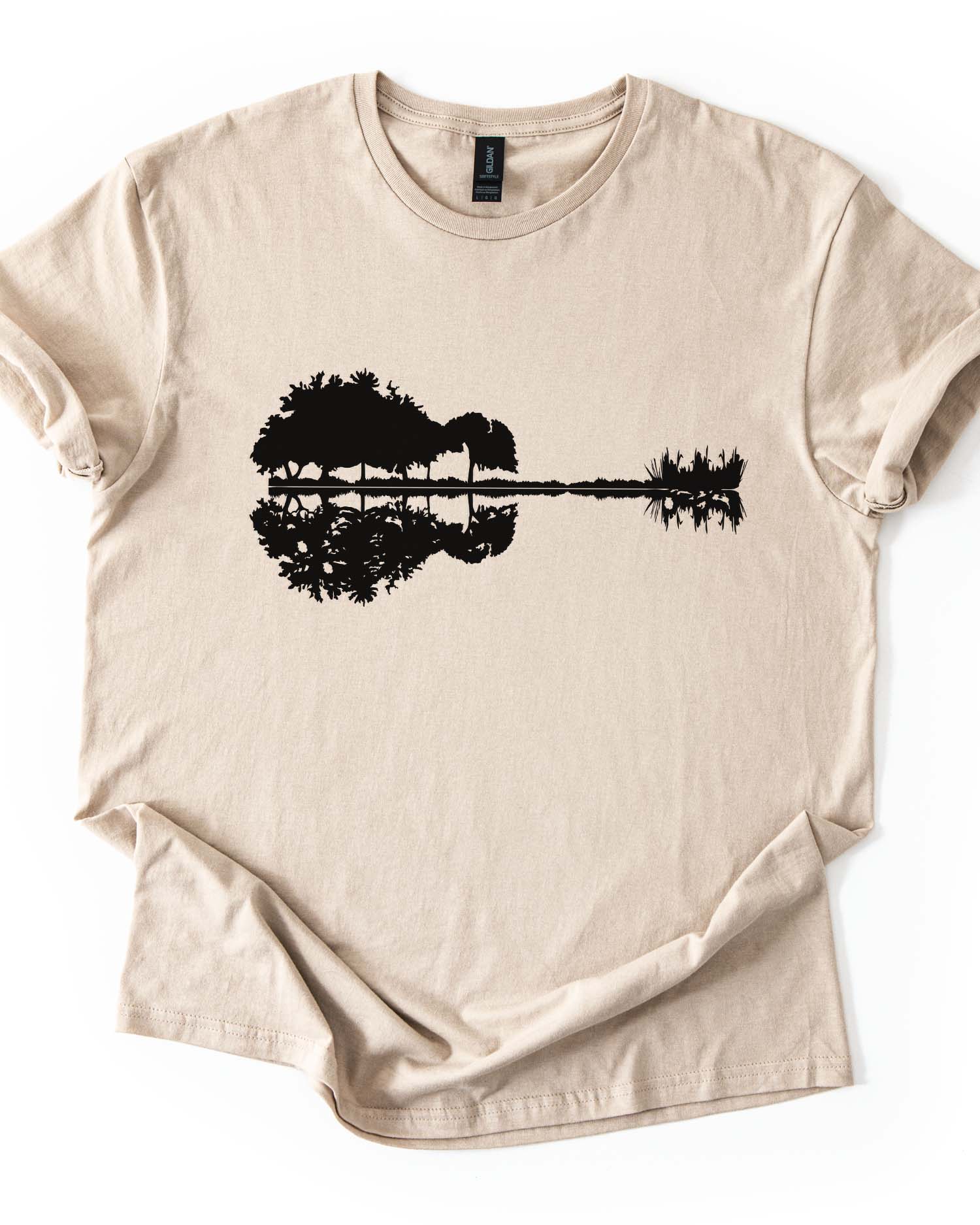 Nature Guitar T-Shirt