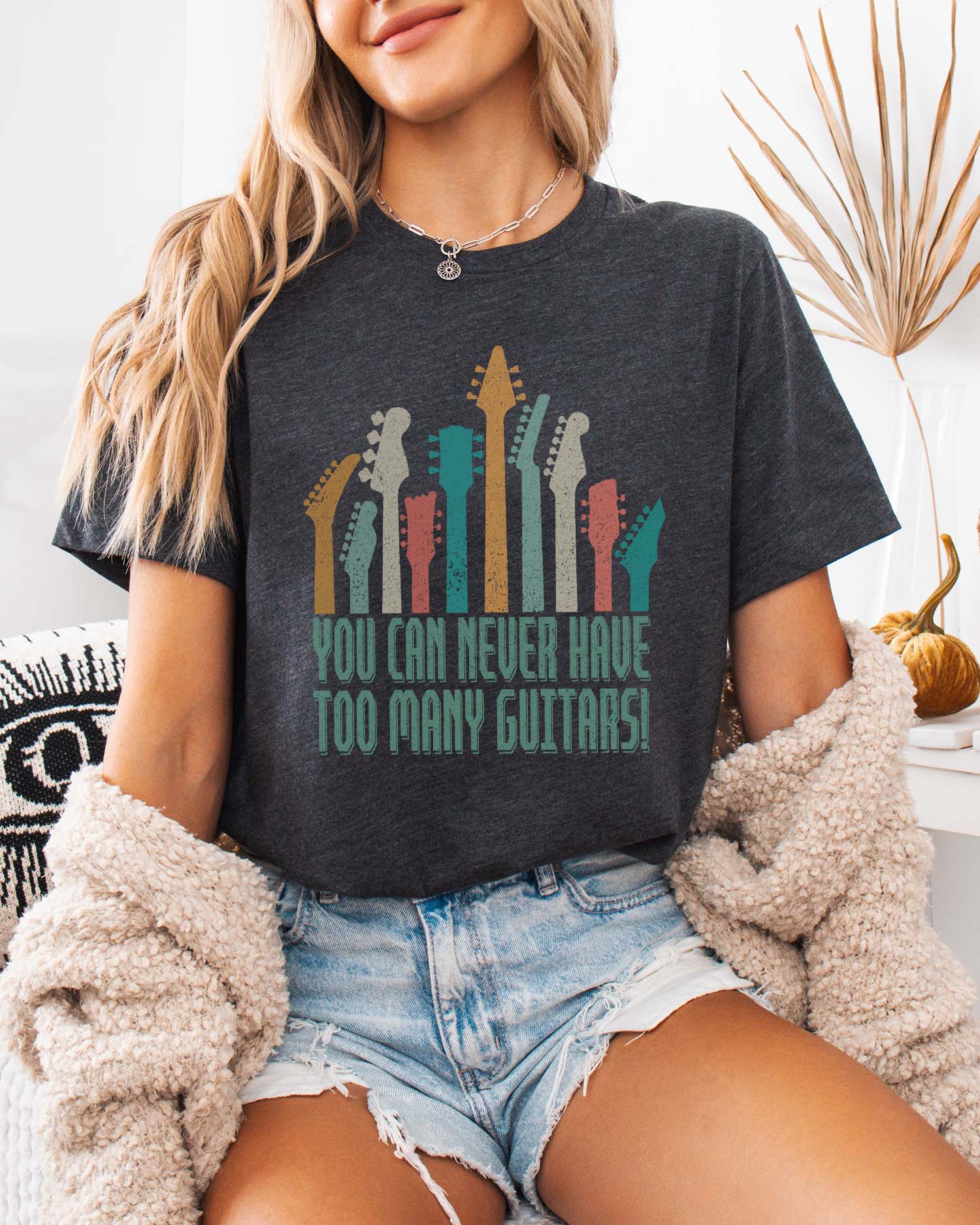 Never Too Many Guitars Tee