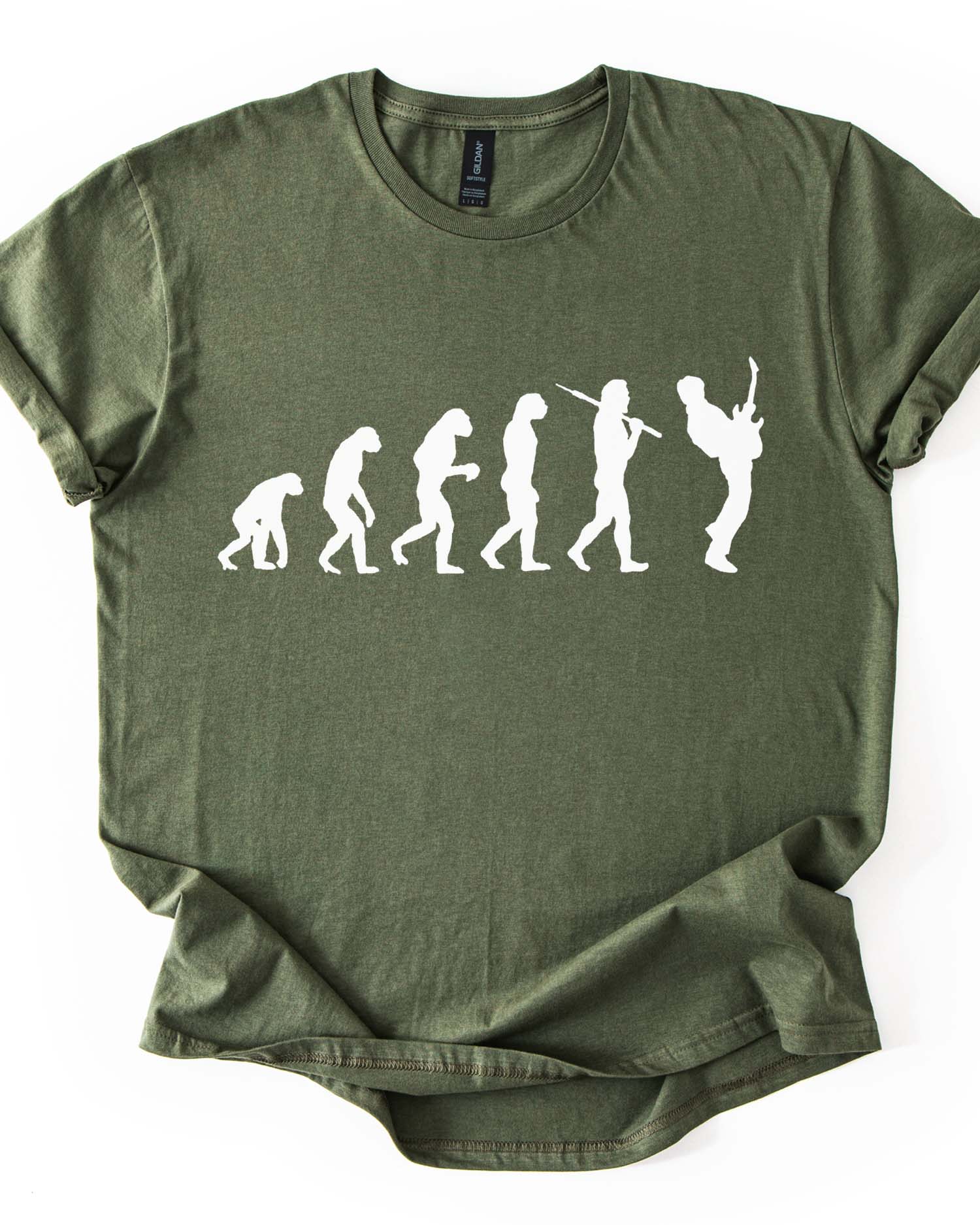 Guitar Player Evolution Tee