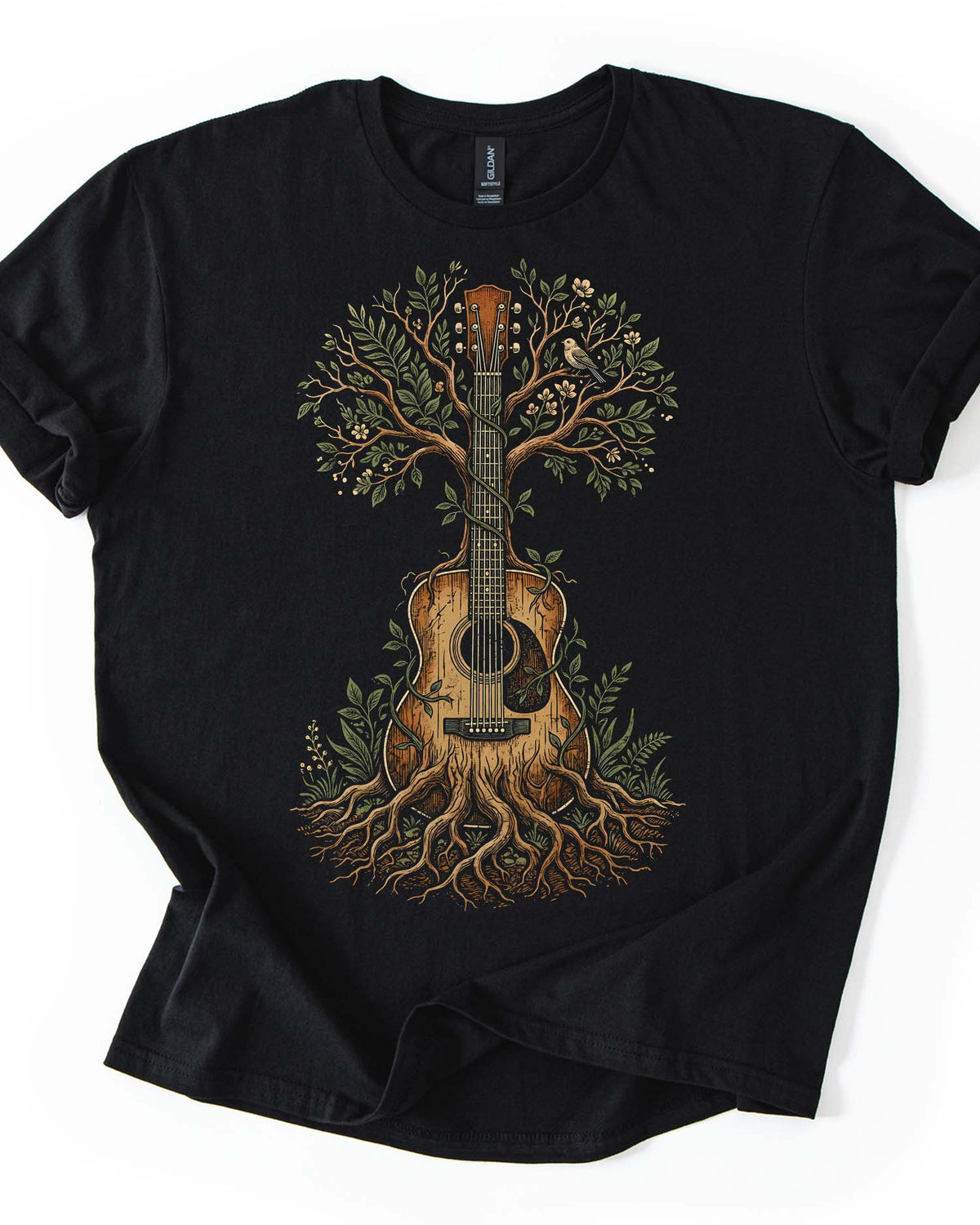 Guitar Tree Acoustic Guitar Tee