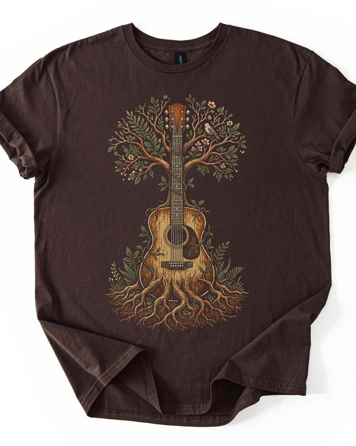 Guitar Tree Acoustic Guitar Tee