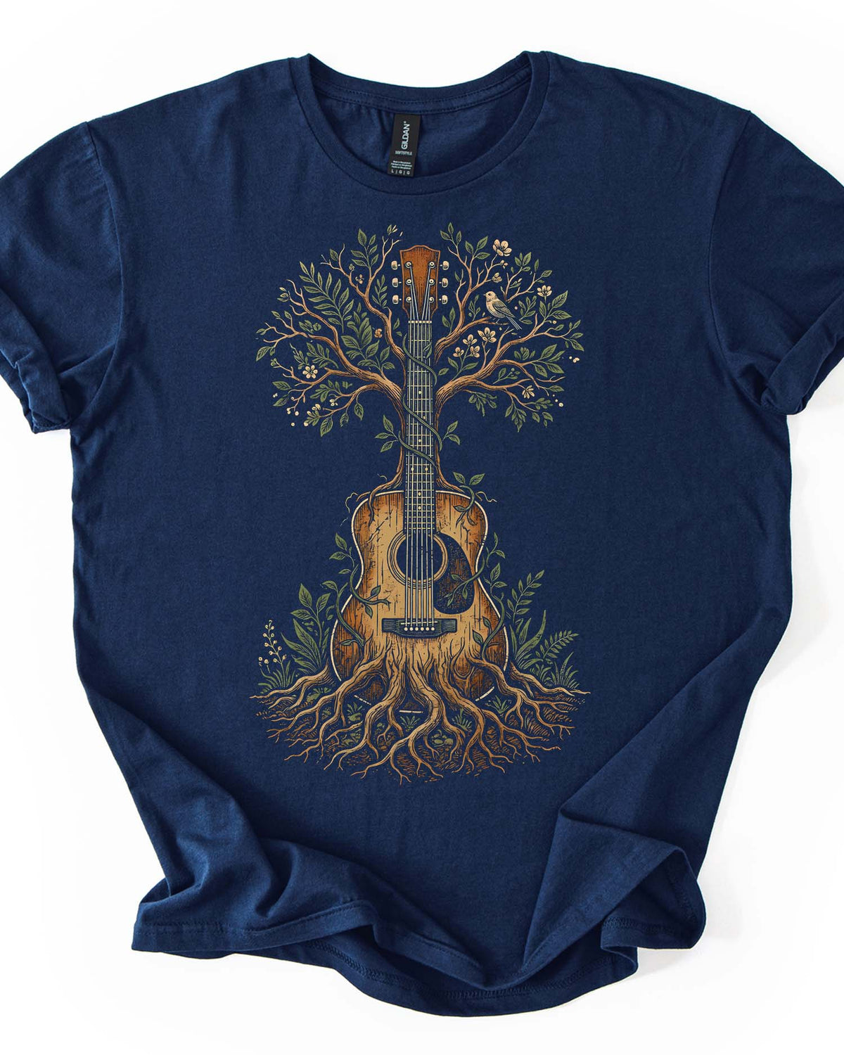 Guitar Tree Acoustic Guitar Tee